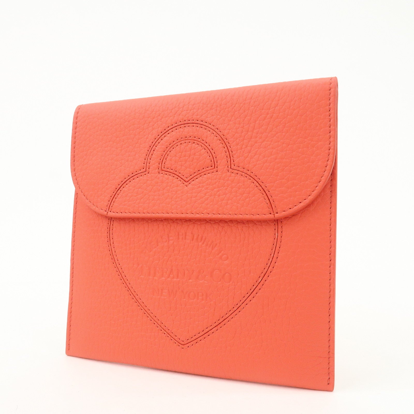 Tiffany & Co Pouch Return to Heart Leather Pouch Accessory Case