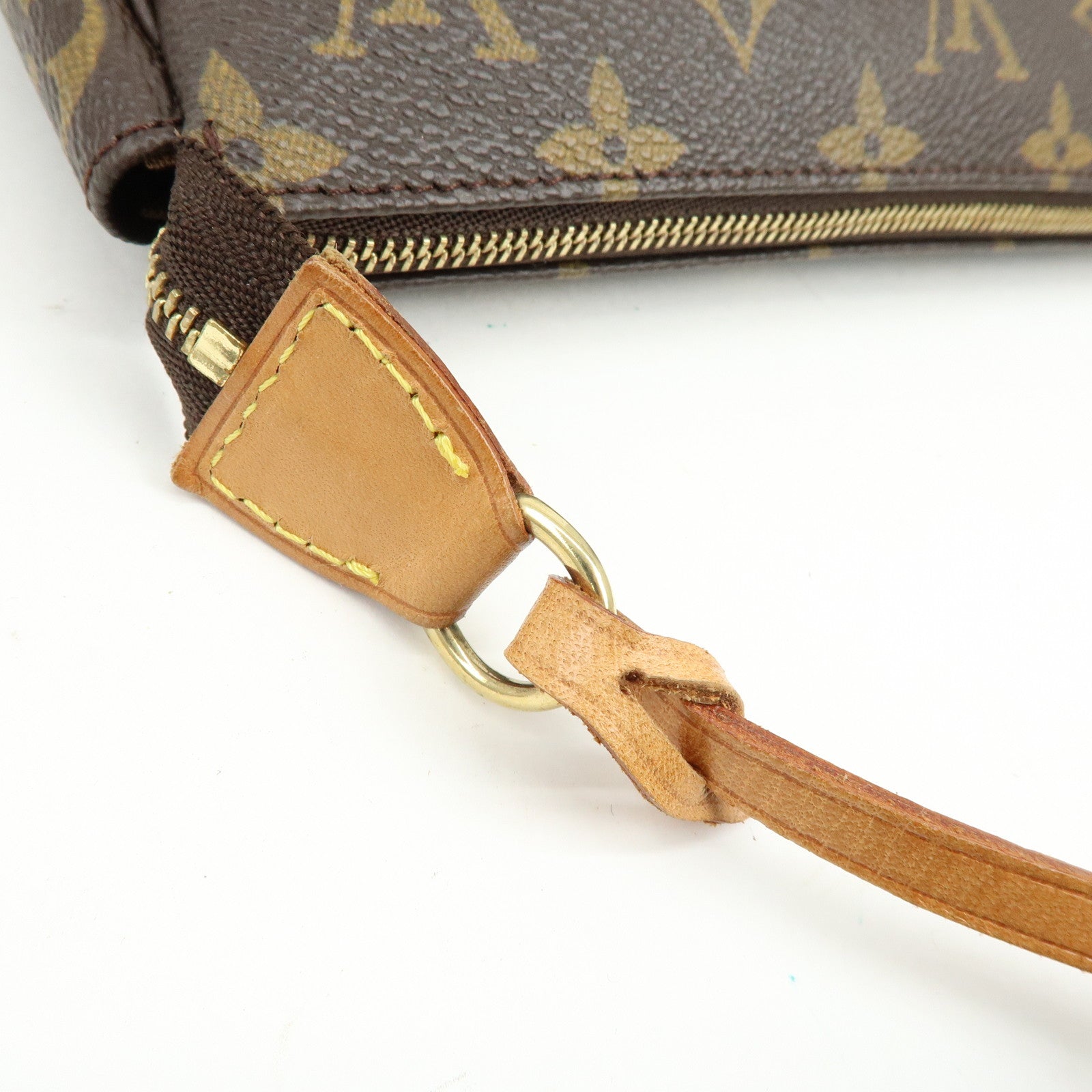 Louis Vuitton Monogram Pochette Accessoires Pouch Hand Bag M51980