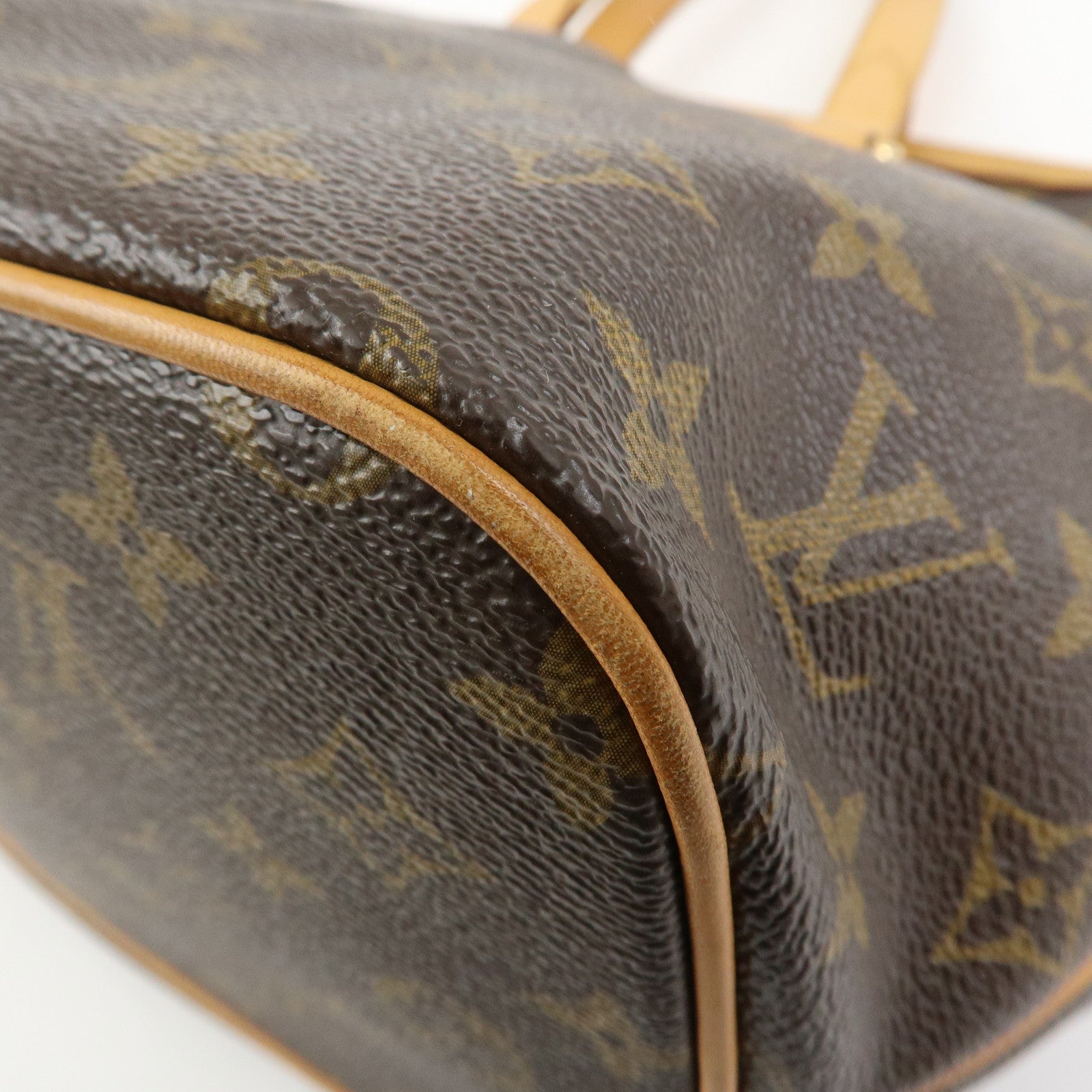 Louis Vuitton Monogram Palermo PM 2Way Bag Hand Bag Brown M40145