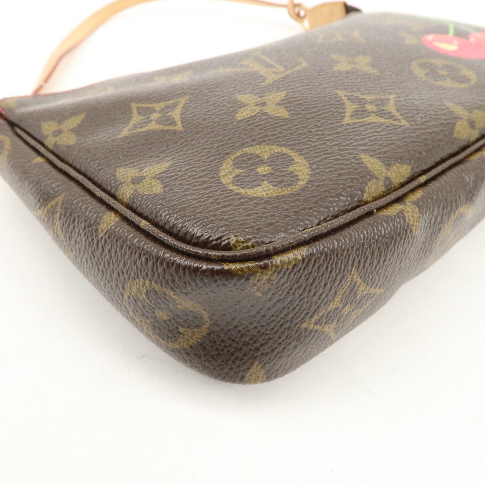 Louis Vuitton Monogram Cherry Pochette Accessoires Pouch M95008 Used