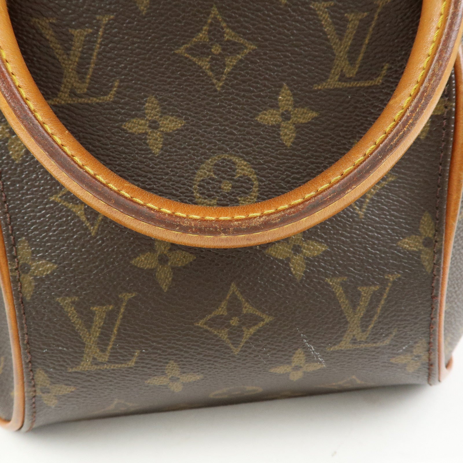 Louis Vuitton Monogram Ellipse PM Hand Bag Brown M51127