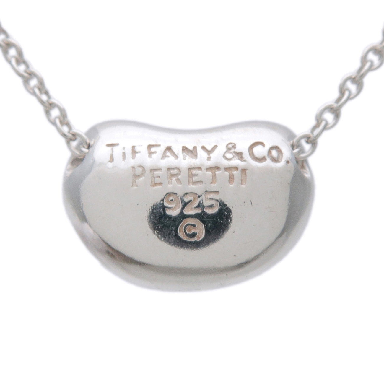 Tiffany & Co Bean Necklace Small SV925 Silver