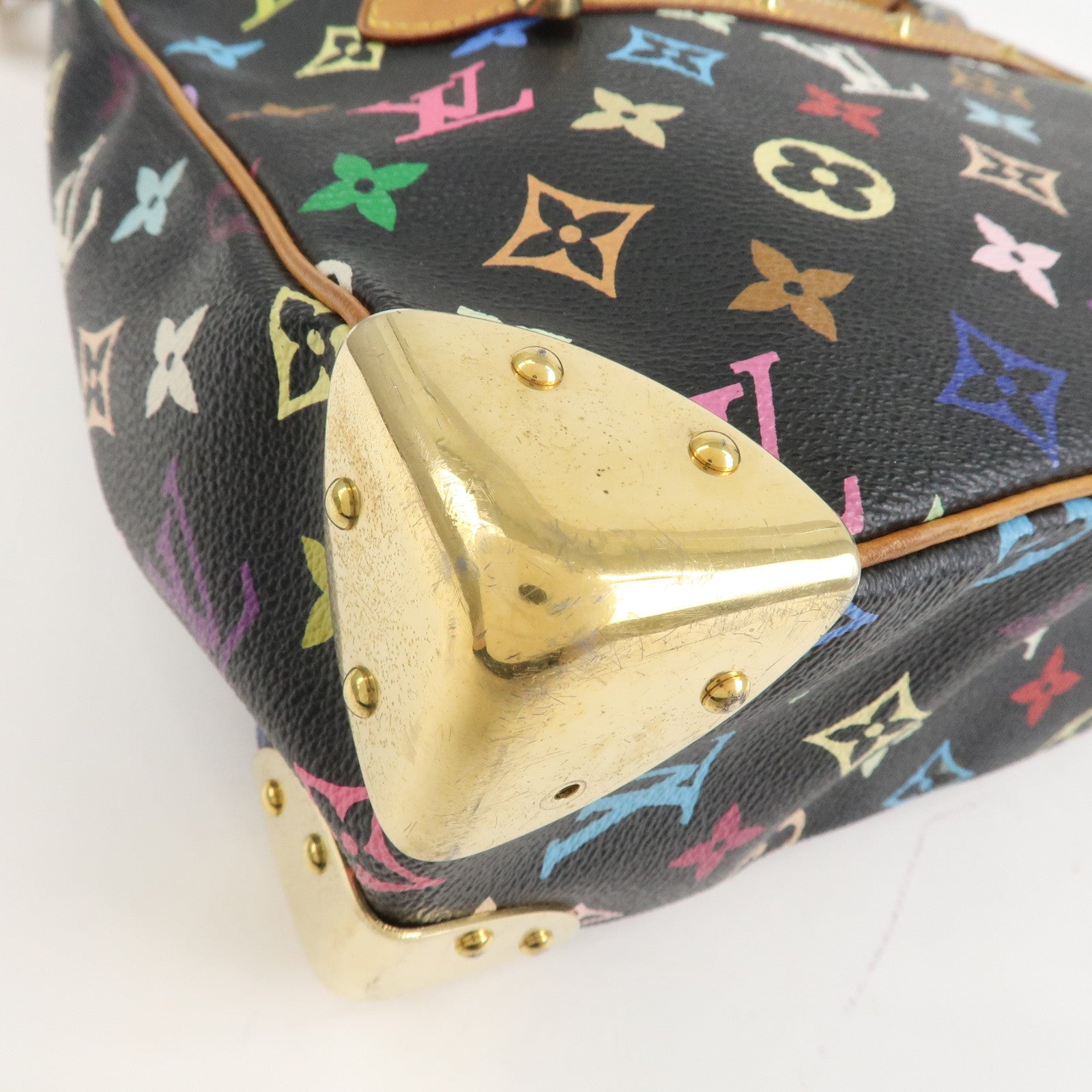 Louis Vuitton Monogram Multicolor Boulogne Shoulder Bag Noir M92638 Used