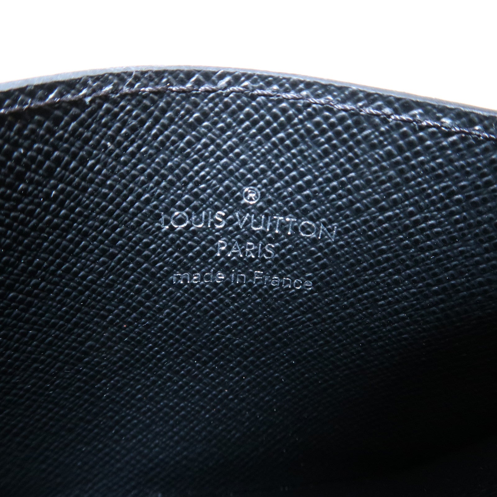 Louis Vuitton Taiga Porte Cartes Double Card Case Ardoise M32730