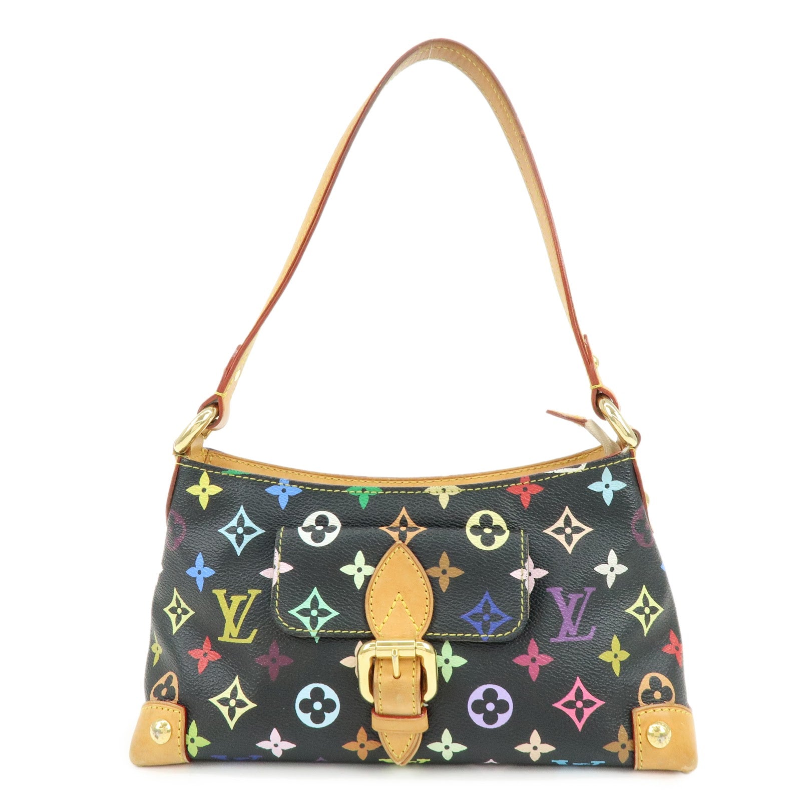 Louis Vuitton Monogram Multicolor Eliza Shoulder Bag Noir M40099