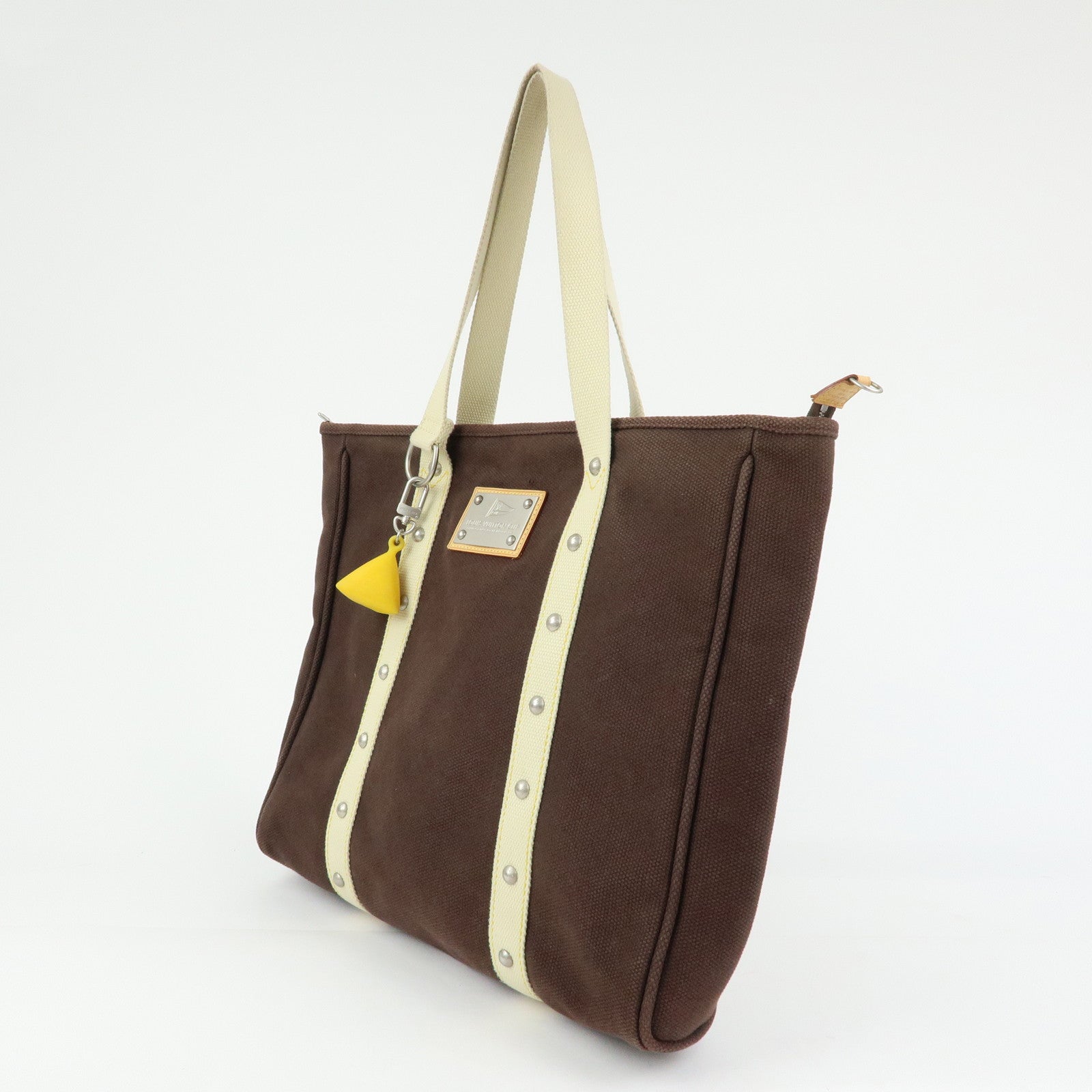 Louis Vuitton Antigua LV Cup Canvas Cabas GM Tote Bag Brown M80662