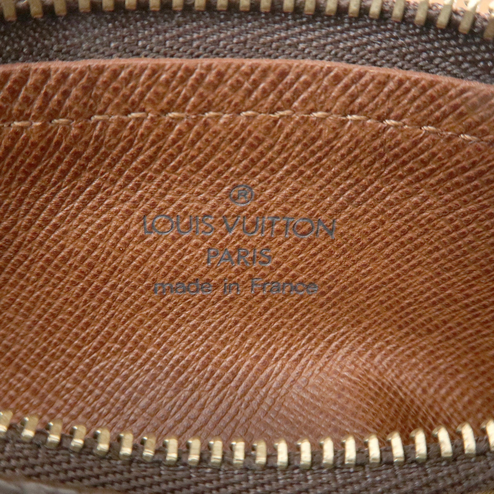 Louis Vuitton Monogram Mini Pouch for Papillon Bag Brown