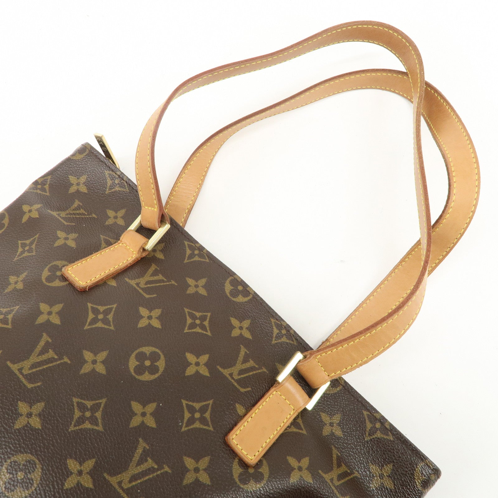 Louis Vuitton Monogram Cabas Piano Tote Bag Hand Bag M51148