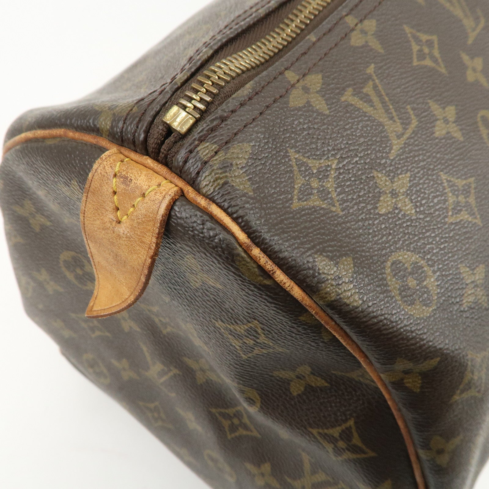 Louis Vuitton Monogram Keep All 60 Boston Bag Brown M41422