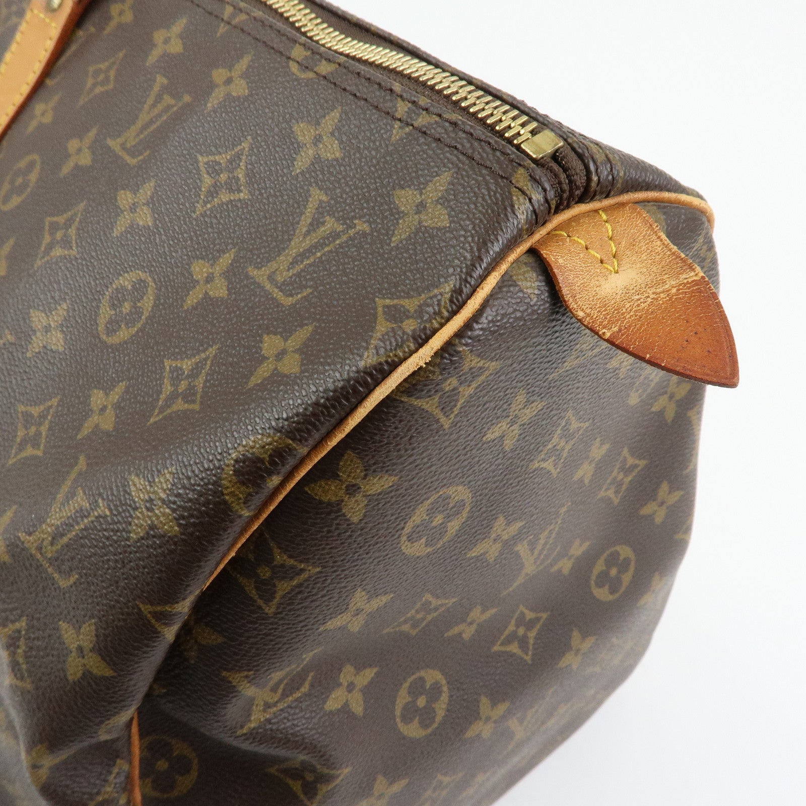 Louis Vuitton Monogram Keep All 55 Boston Bag Brown M41424