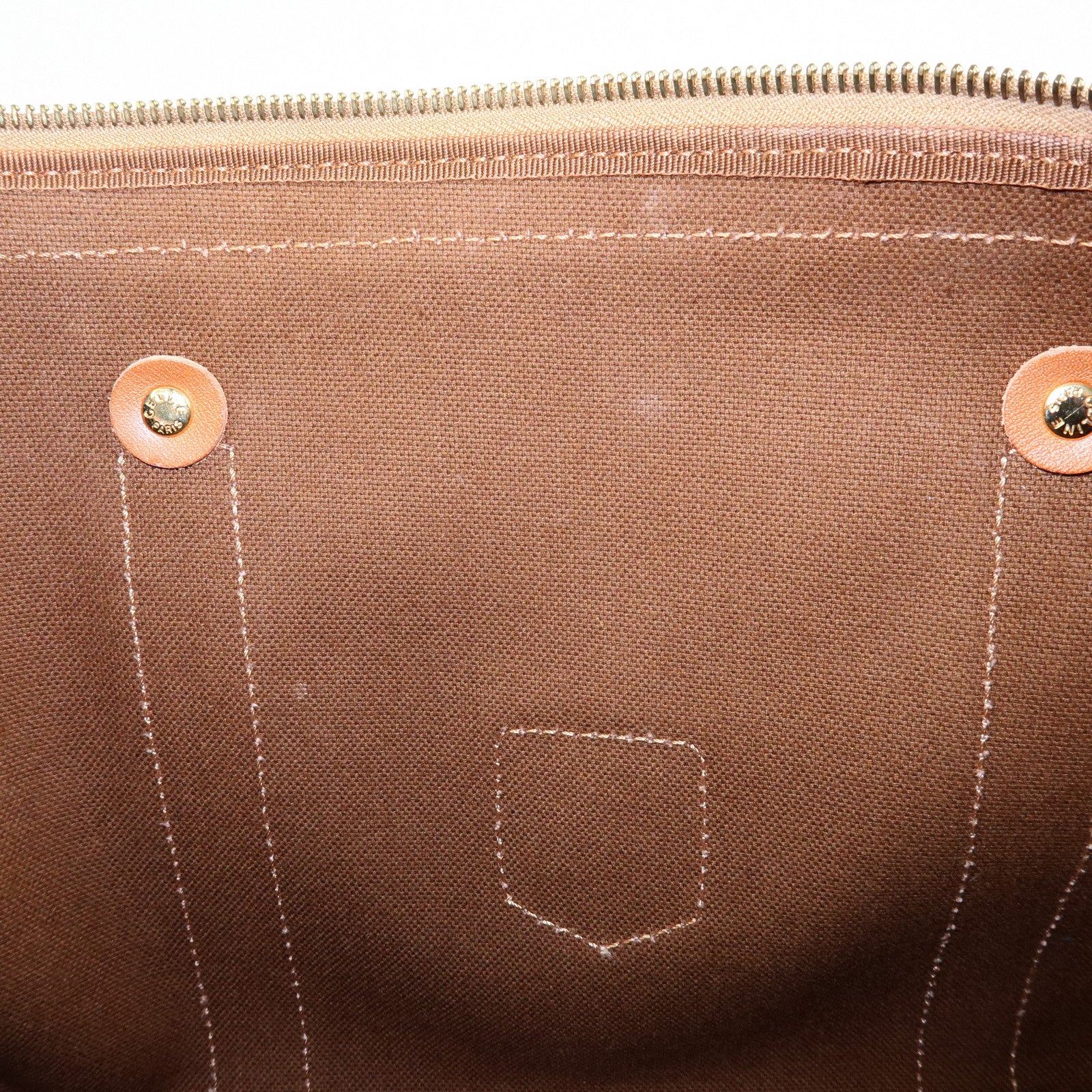 CELINE Macadam PVC Leather Boston Bag Hand Bag Travel Bag