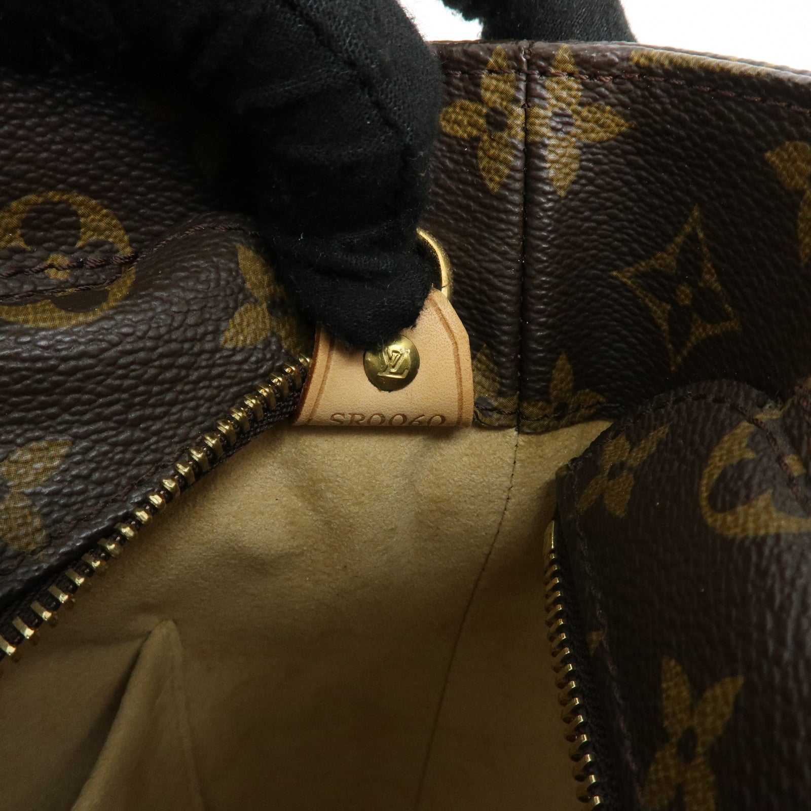 Louis Vuitton Monogram Luco Tote Bag Shoulder Bag Brown M51155