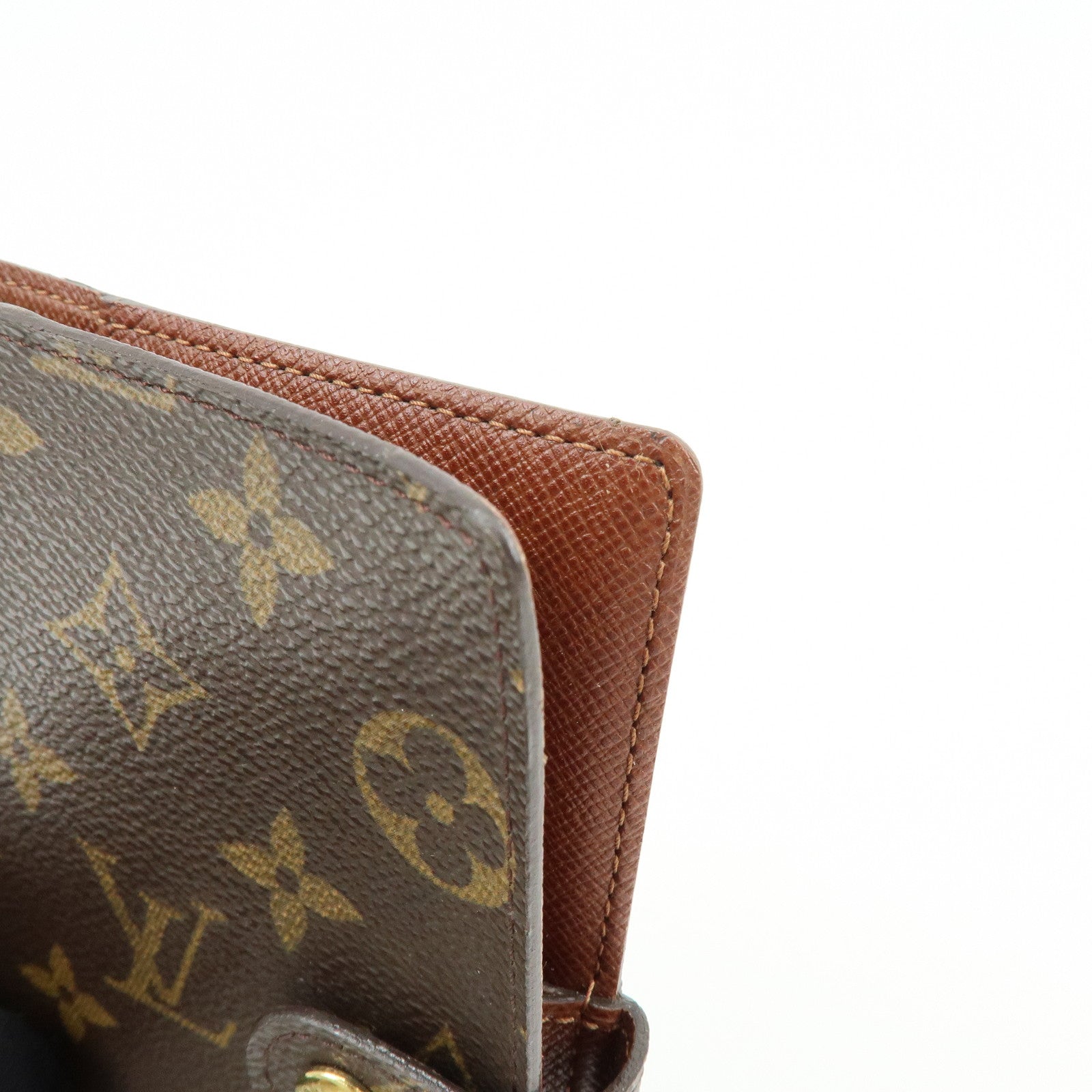 Louis Vuitton Monogram Agenda PM Planner Cover Brown R20005