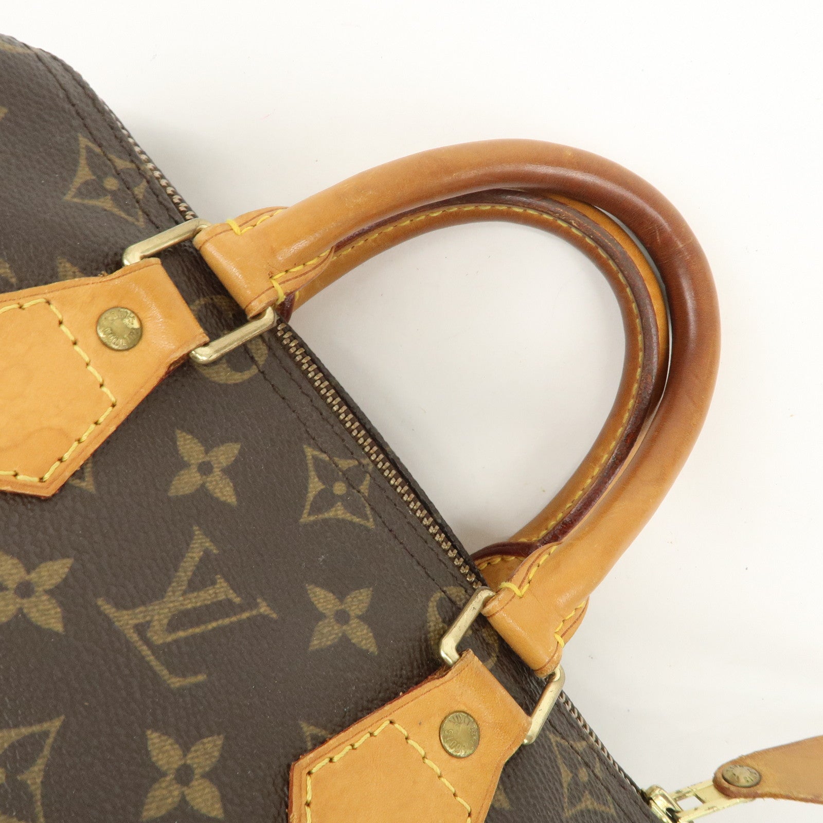 Louis Vuitton Monogram Speedy 25 Boston Bag Hand Bag Brown M41528