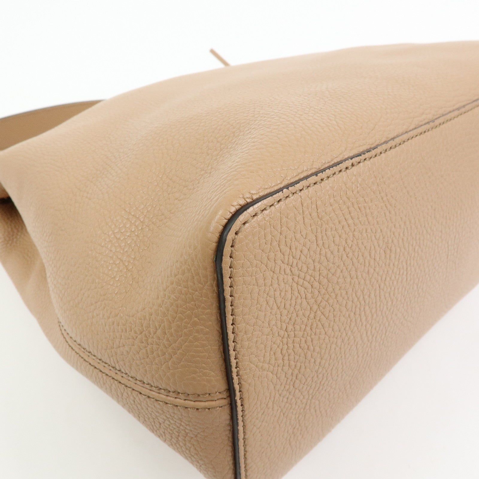 GUCCI SOHO 2Way Bag Hand Bag Shoulder Bag Beige 536194