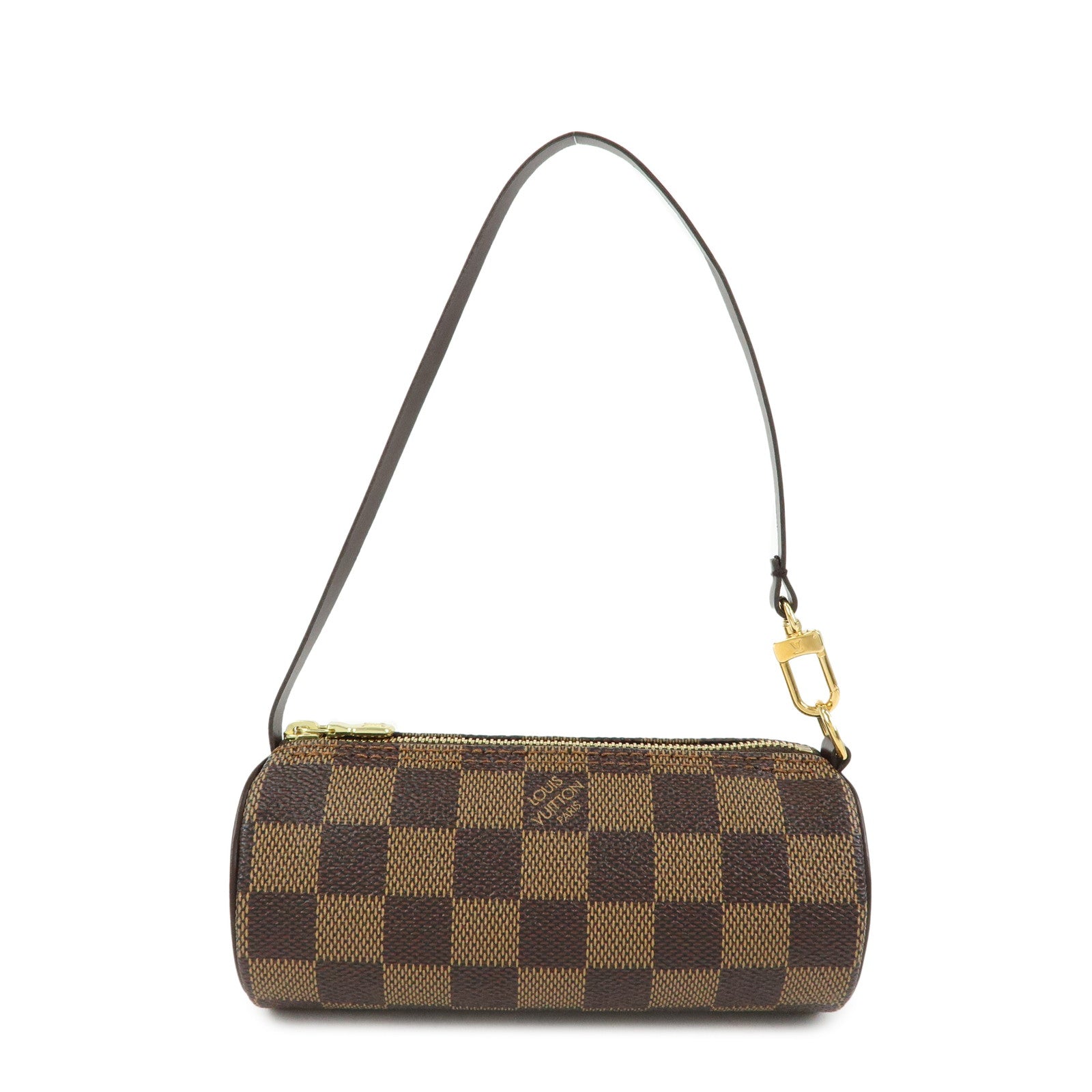 Louis Vuitton Damier Ebene Mini Pouch for Papillon Bag Brown