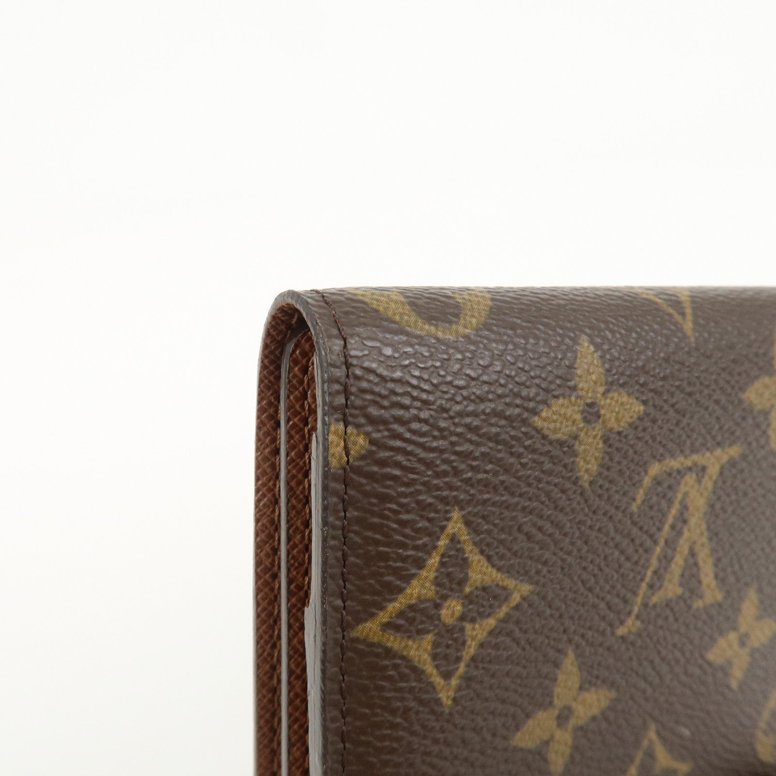 Louis Vuitton Monogram Canvas Pochette Passeport Brown M60135