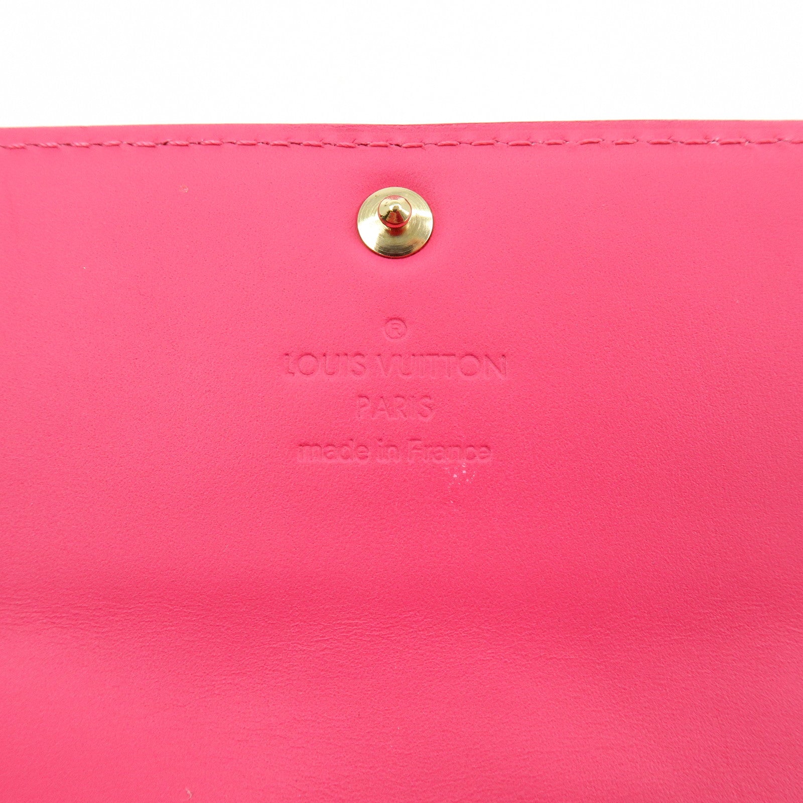 Louis Vuitton Monogram Vernis Portefeuille Sarah Long Wallet M93633