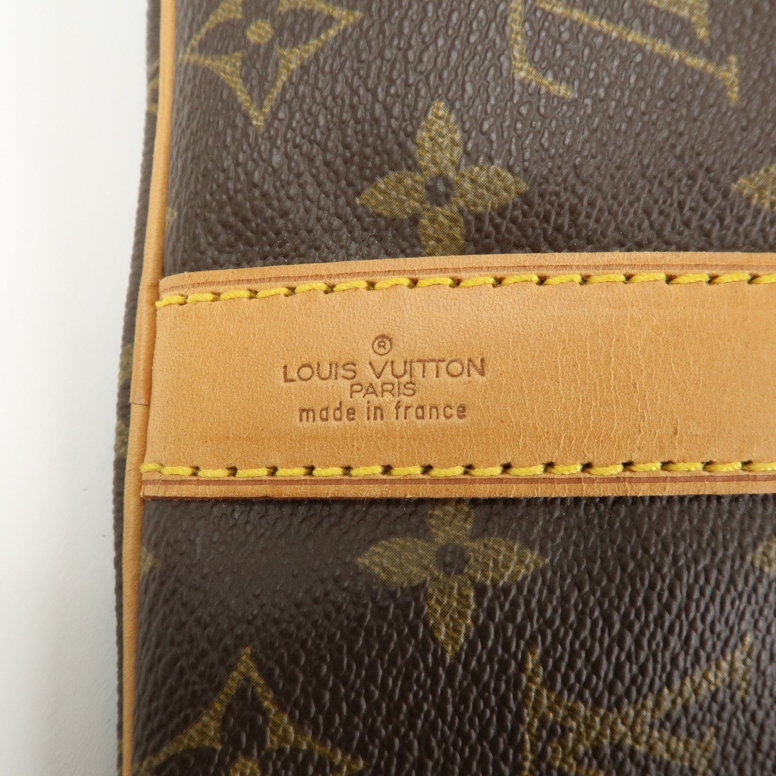 Louis Vuitton Monogram Keep All 45 Bandouliere Boston Bag M41418