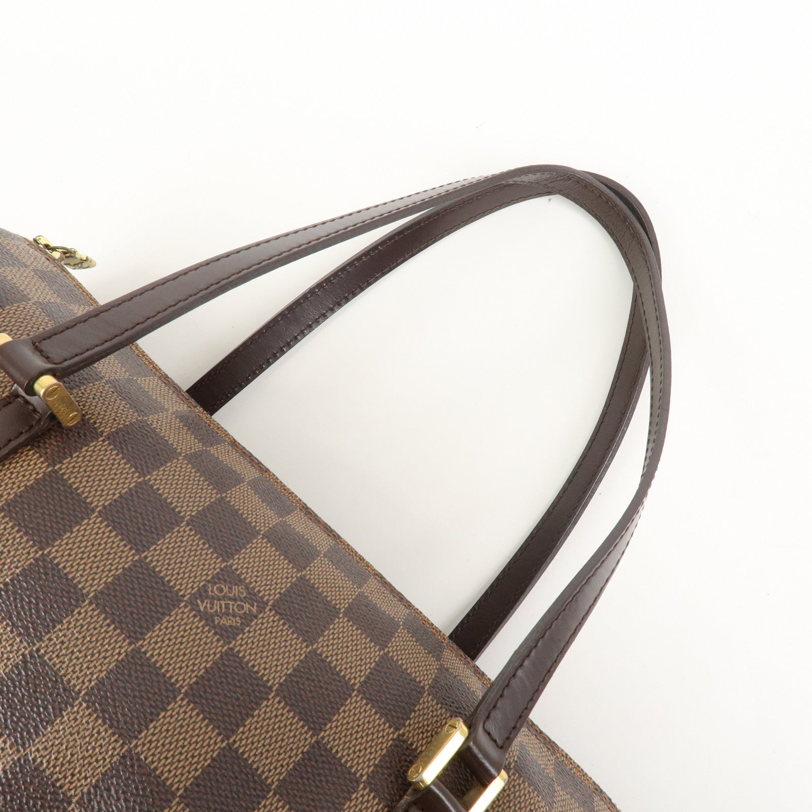 Louis Vuitton Damier Ebene Papillon 30 Hand Bag Brown N51303