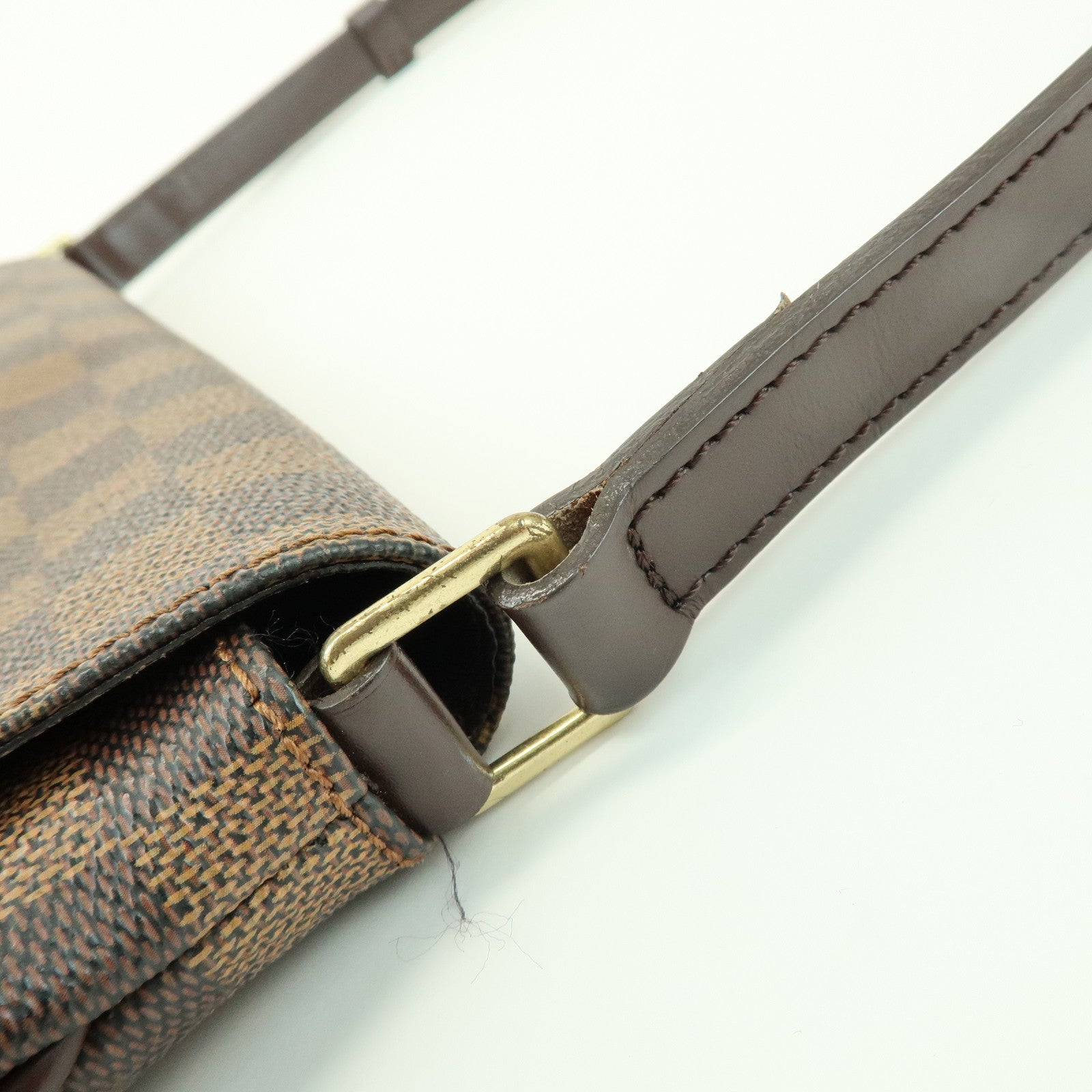 Louis Vuitton Damier Musette Tango Shoulder Bag Damier Ebene N51301