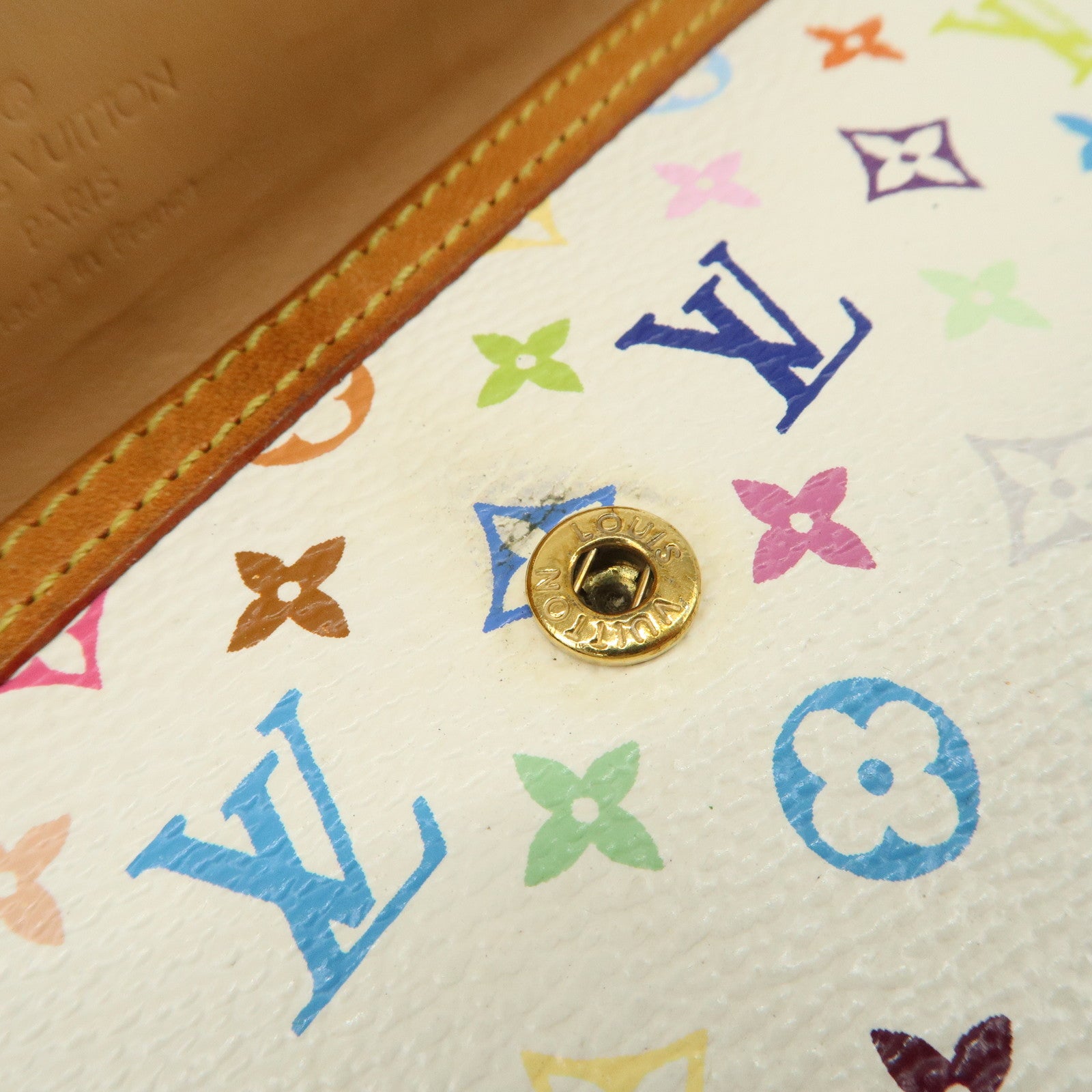 Louis Vuitton Monogram Multicolor Porte Trezor International Long Wallet Ｍ92659