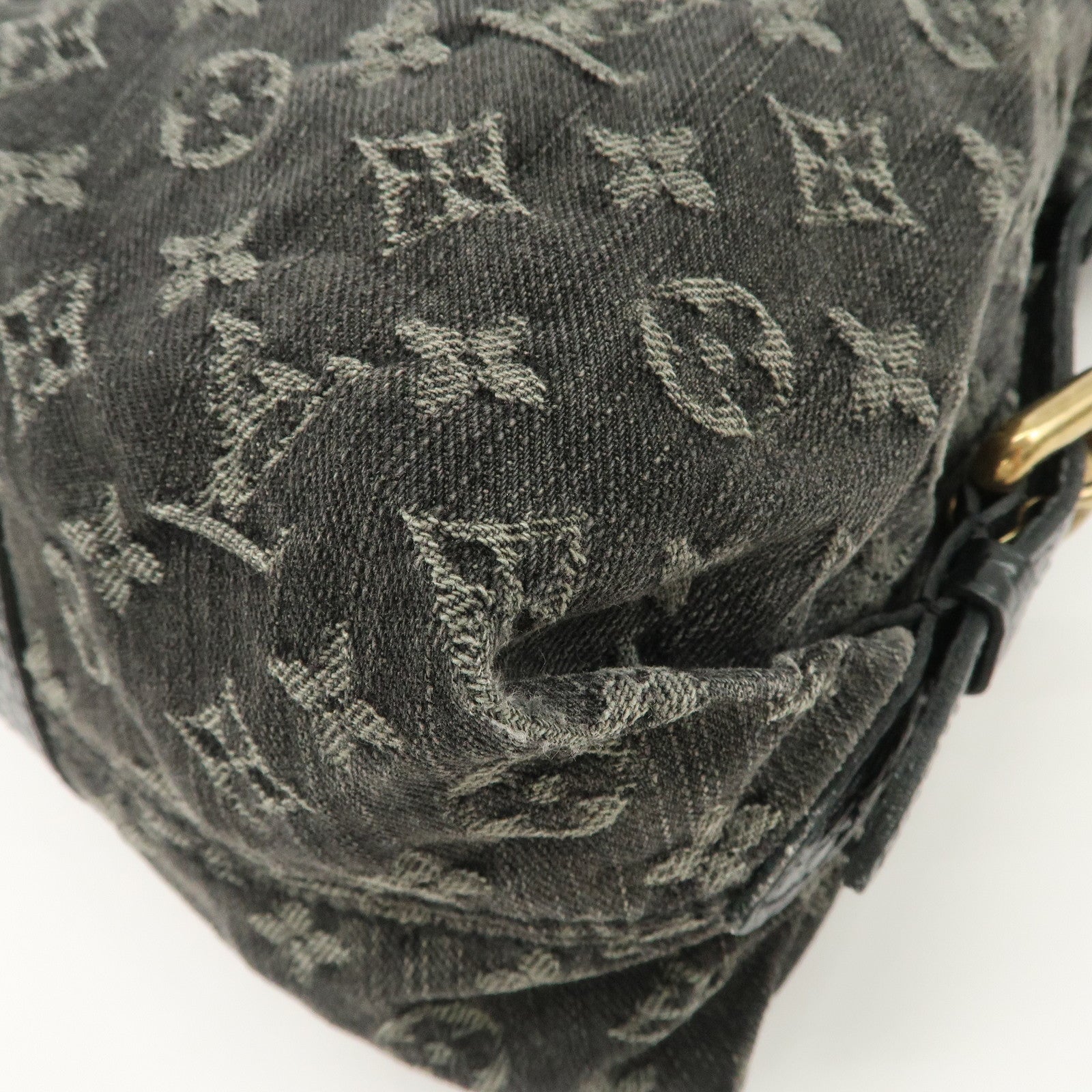 Louis Vuitton Monogram Denim Neo Cabby MM 2Way Bag Noir M95351
