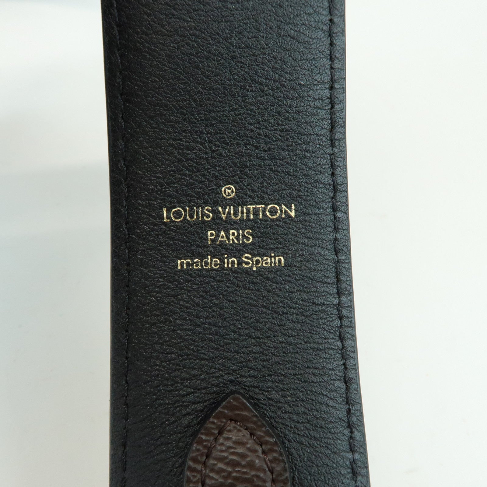 Louis Vuitton Monogram Canvas Calf Leather Shoulder Strap J02288