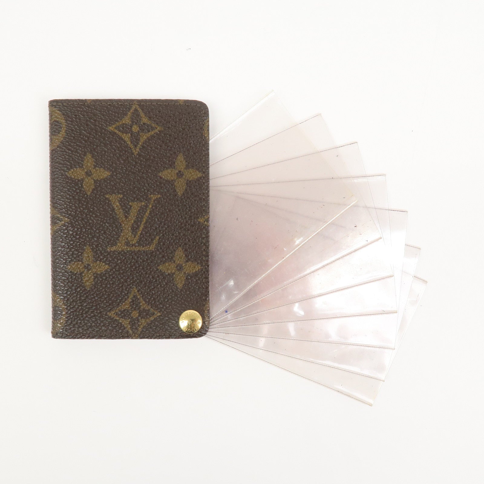 Louis Vuitton Monogram Porte Cartes Credit Pression M60937