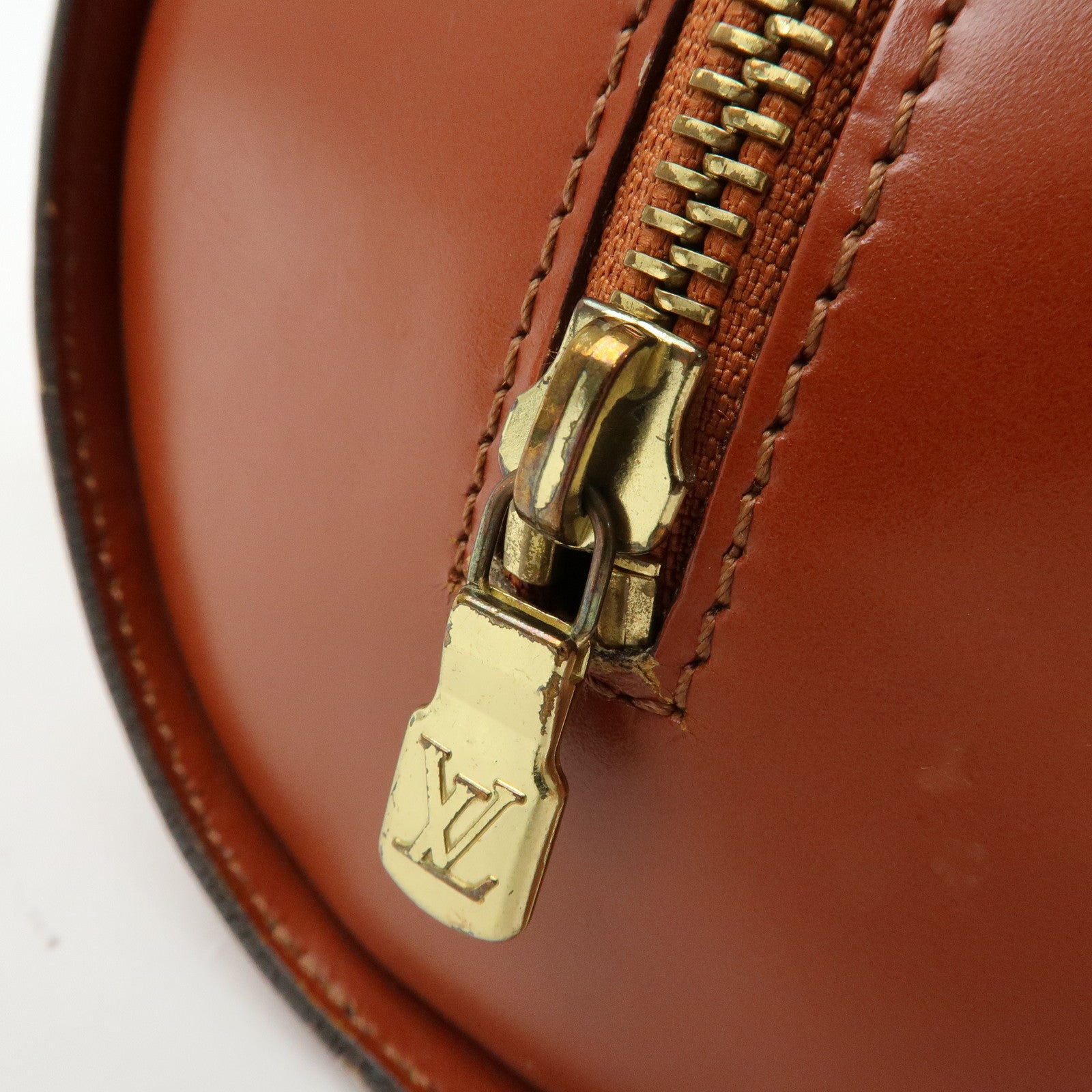 Louis Vuitton Epi Leather Soufflot Hand Bag Kenya Brown M52223