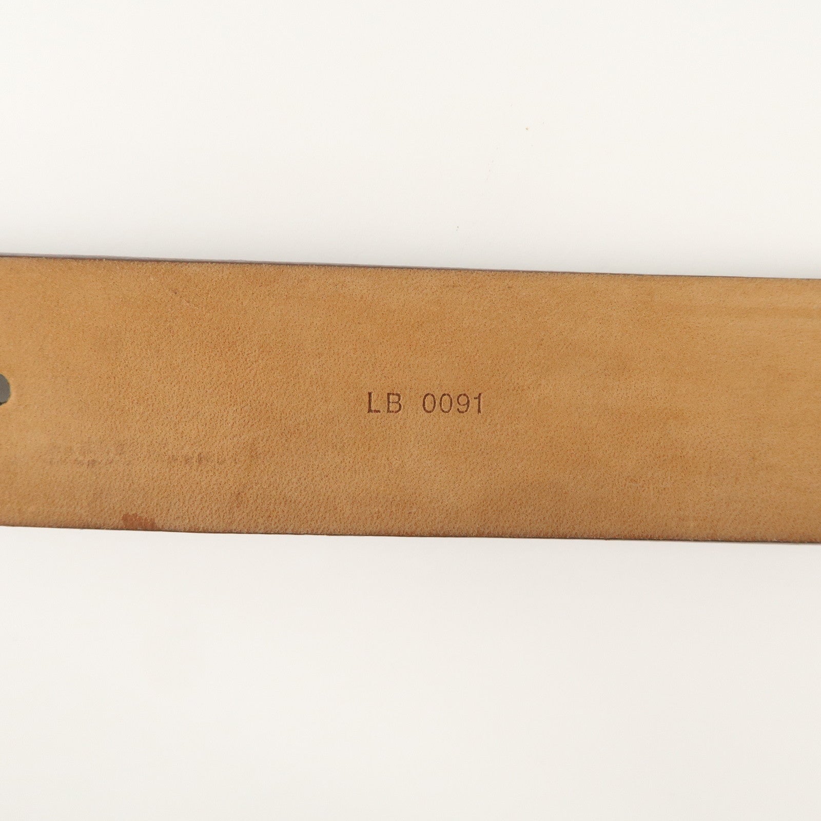 Louis Vuitton Monogram Ceinture Carre Belt Brown M6800