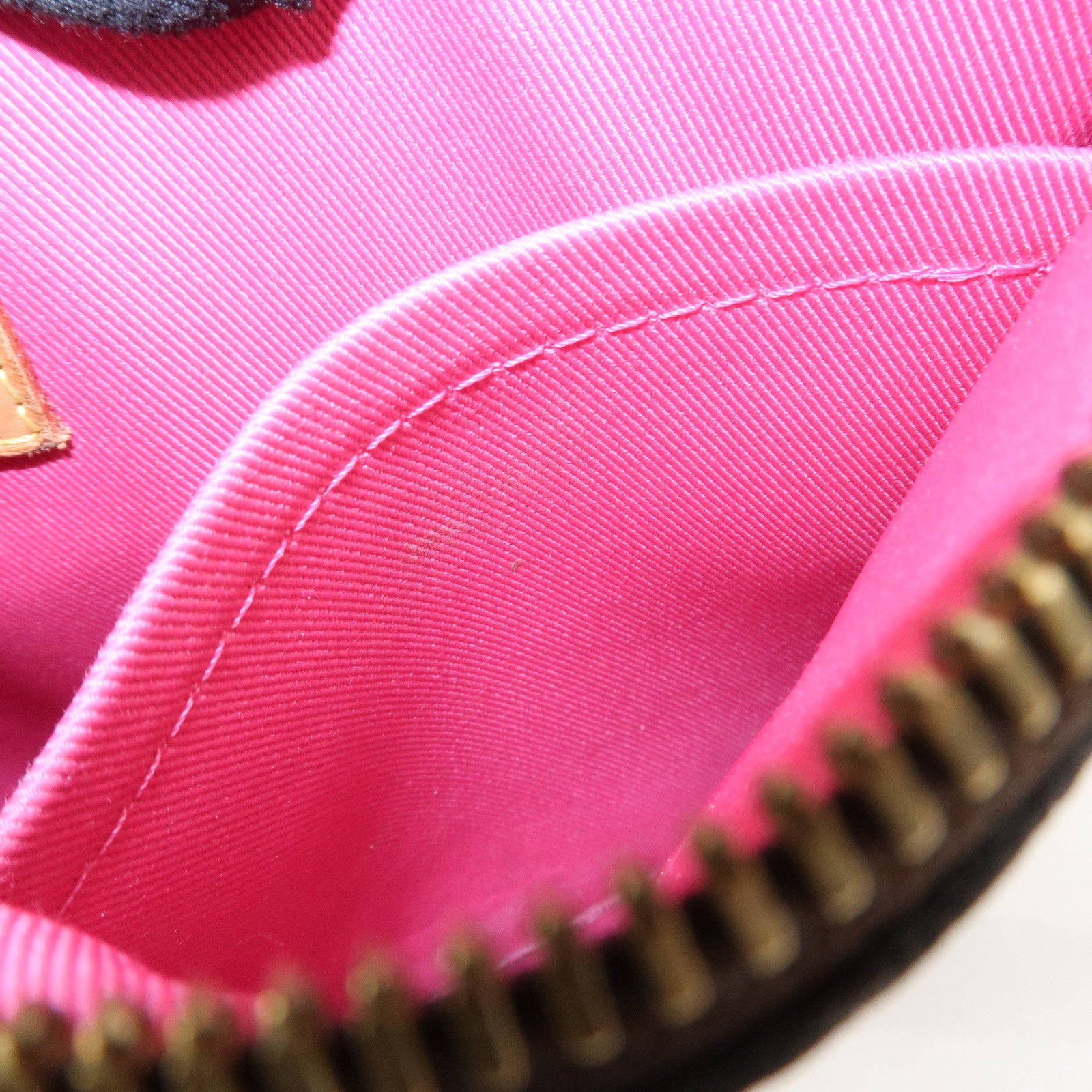 Louis Vuitton Monogram Canvas Lorette Shoulder Bag Hot Pink M44053