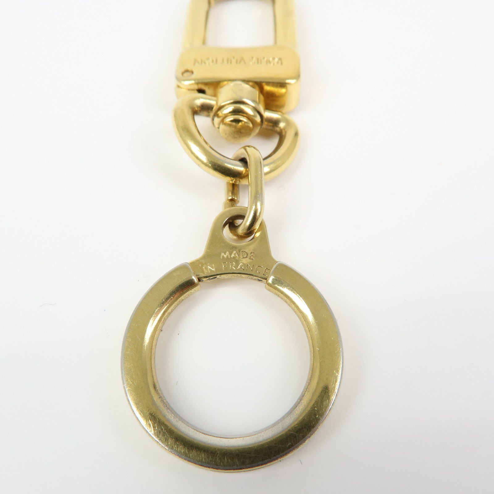 Louis Vuitton Ano Cles Key Chain Bag Chram Gold M62694