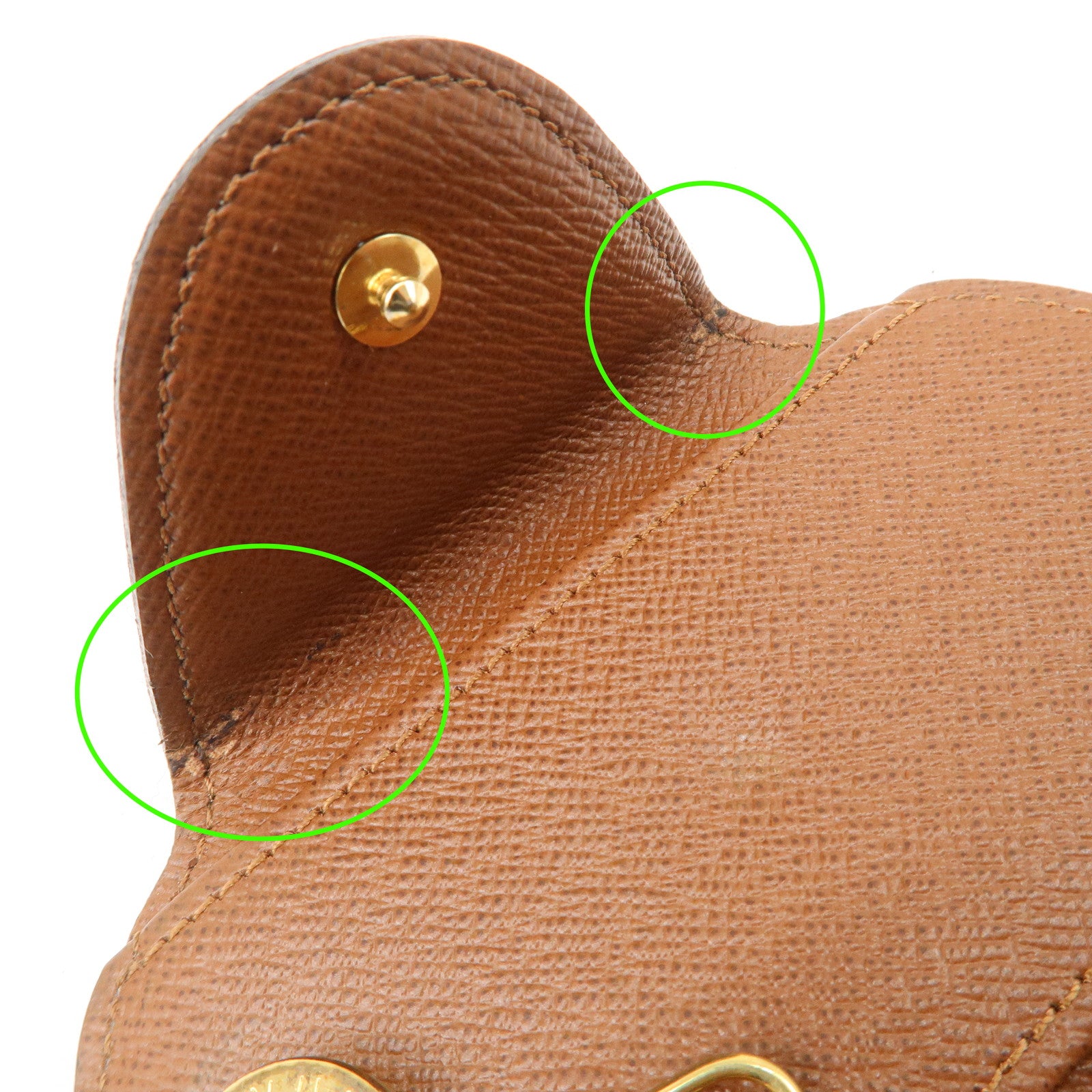 Louis Vuitton Monogram Multicles Rond PM Key Case Brown M60115