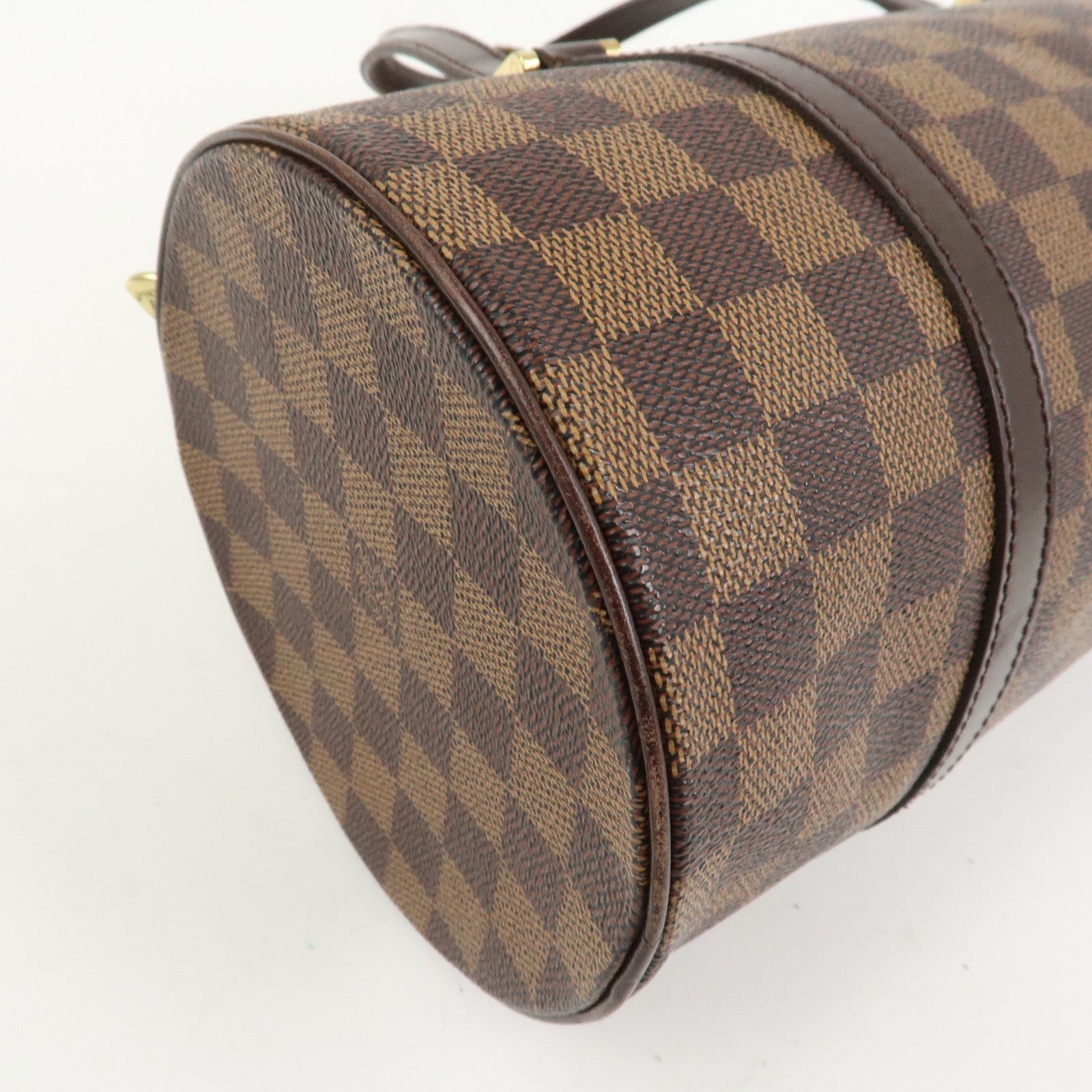 Louis Vuitton Damier Ebene Papillon 30 Hand Bag Brown N51303