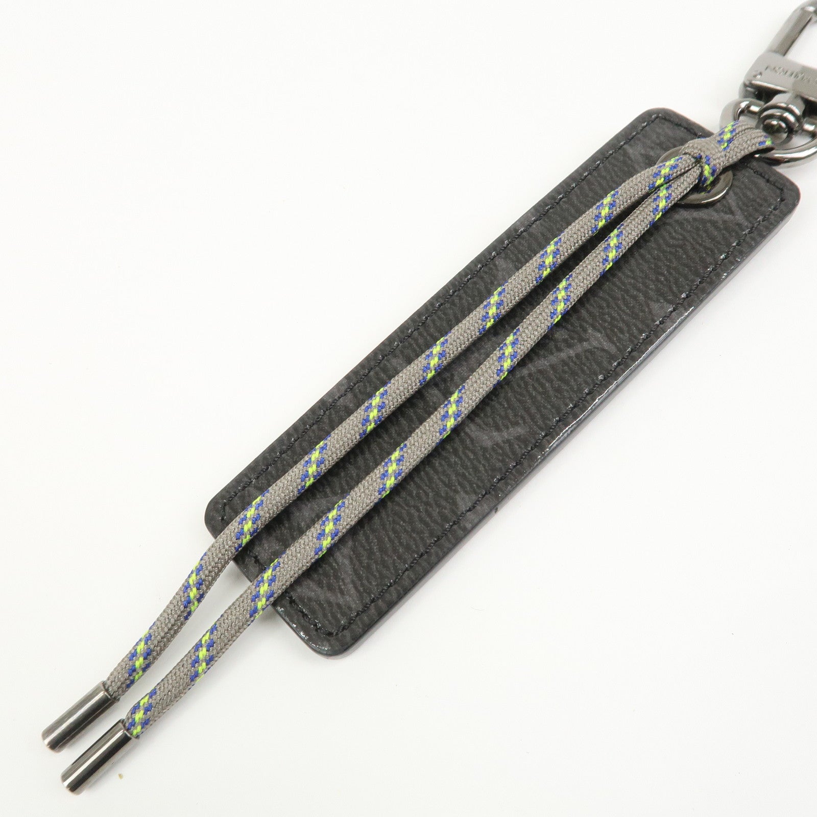 Louis Vuitton Monogram Porte Cles Fluo Tag Leather Key Charm MP0929