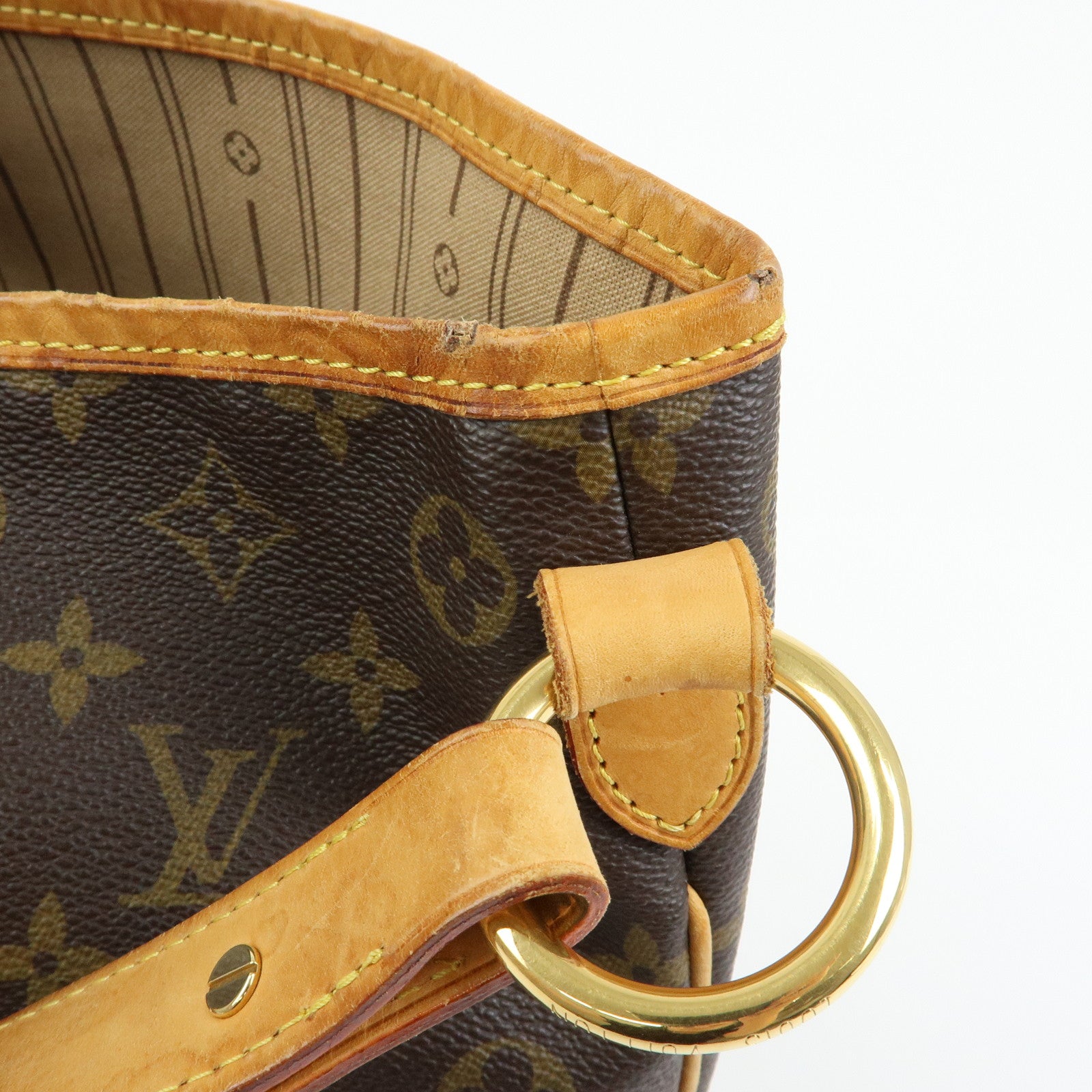 Louis Vuitton Monogram Delightful PM Shoulder Bag Brown M40352