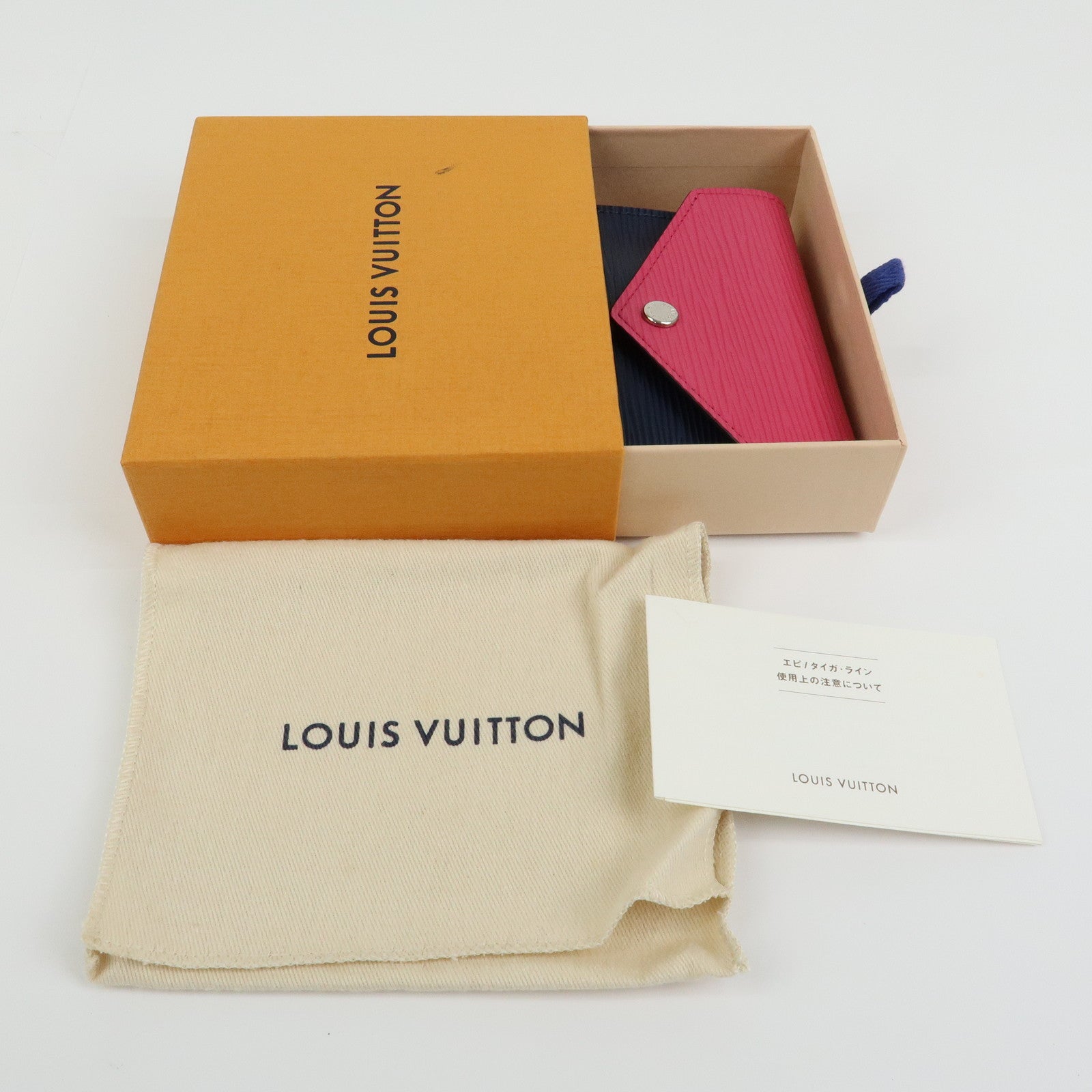 Louis Vuitton Epi Portefeuille Victorine Compact Wallet M62204