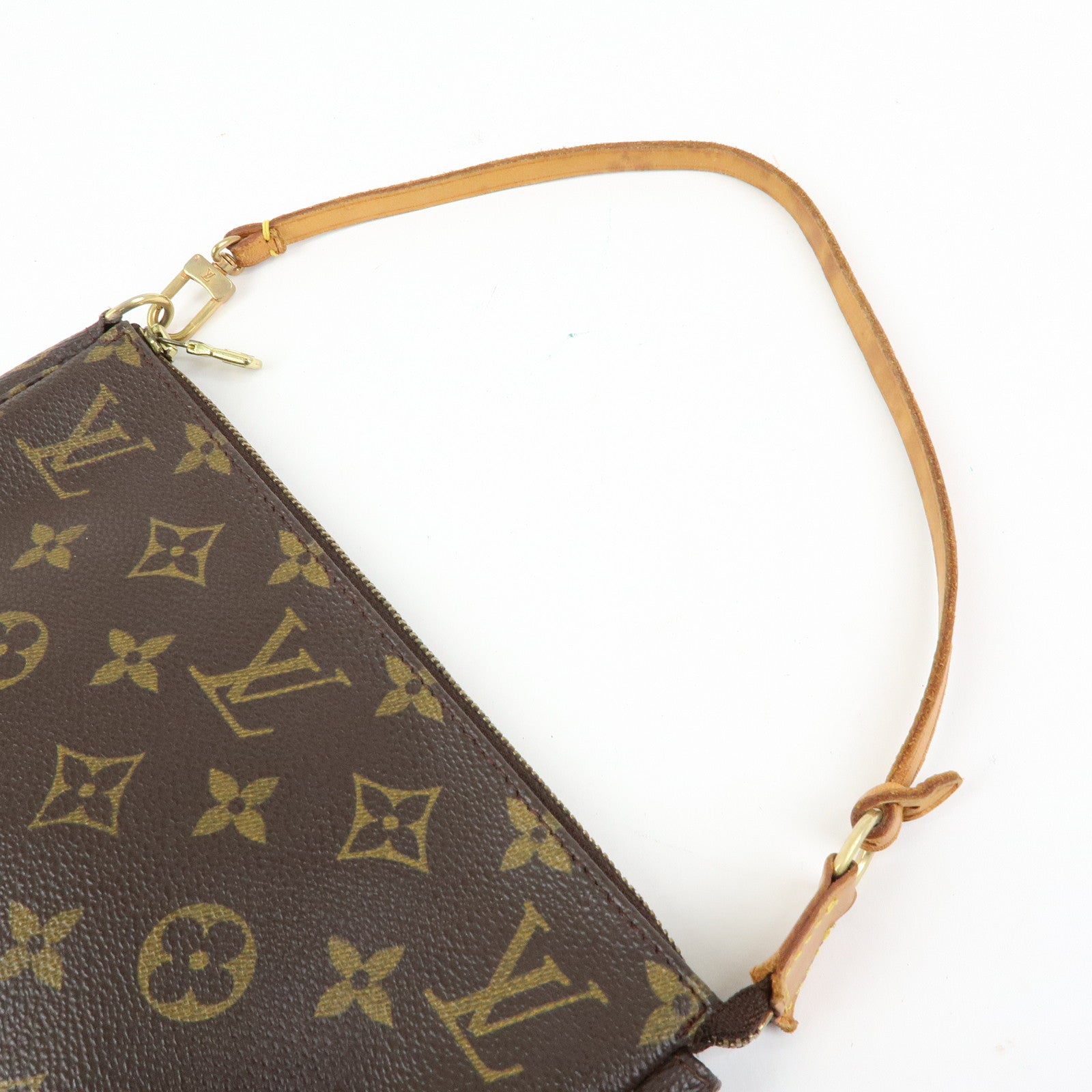 Louis Vuitton Monogram Pochette Accessoires Pouch Hand Bag M51980