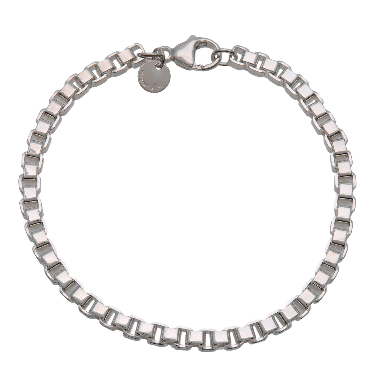 Tiffany & Co Venetian Link Bracelet SV925 Silver