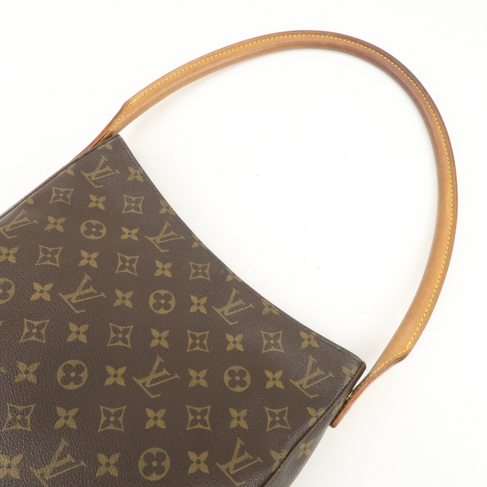 Louis Vuitton Monogram Looping GM Shoulder Bag Brown M51145