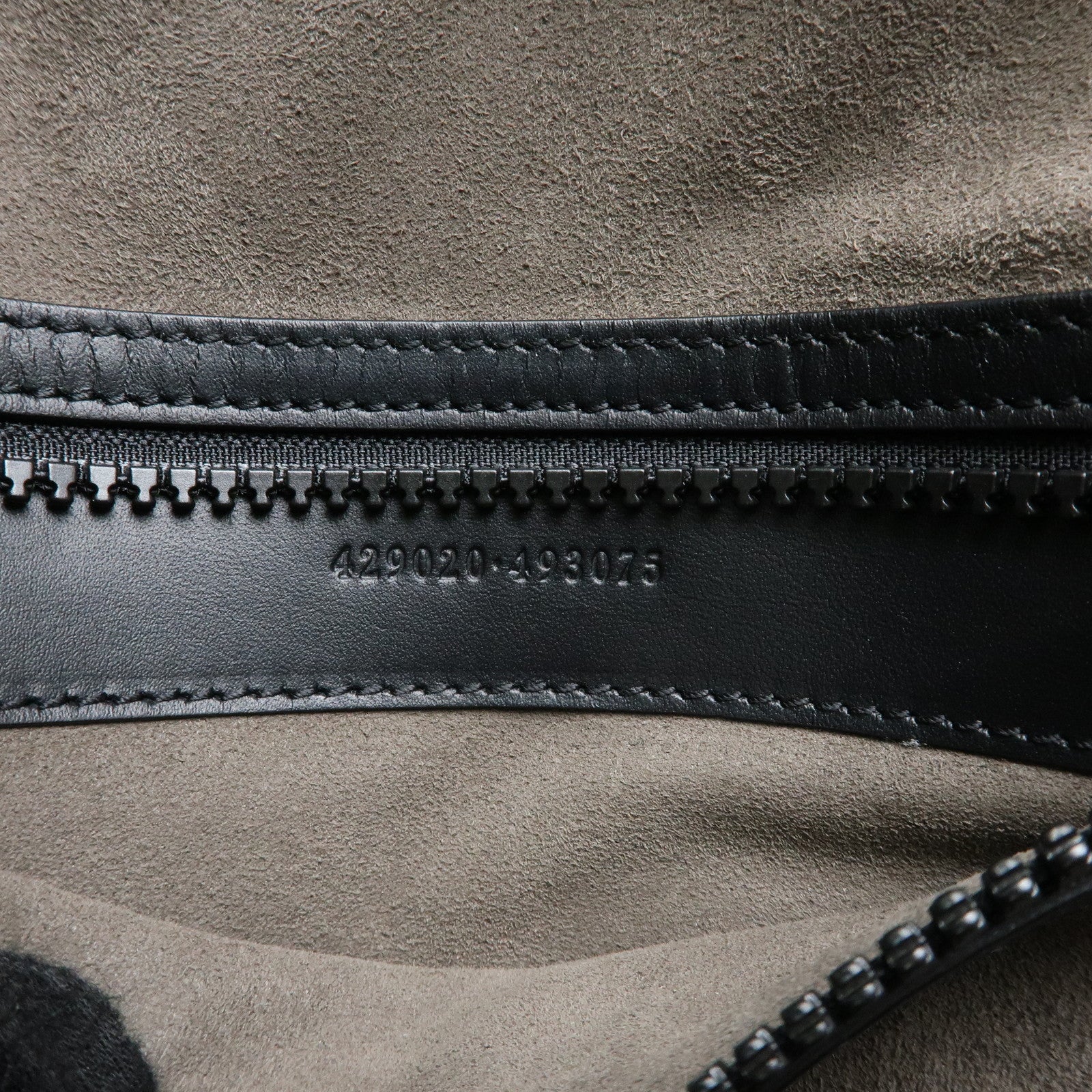 GUCCI GG Supreme Leather Backpack Rucksack Beige Black 429020