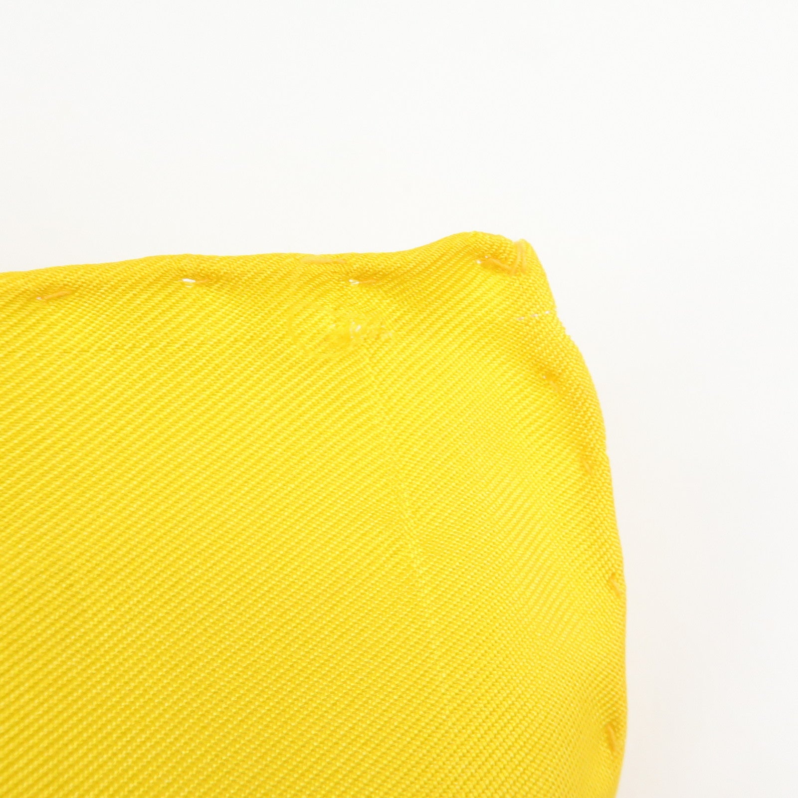 Christian Dior Silk 100% Scarf Botanical Pattern 87×87 White Yellow