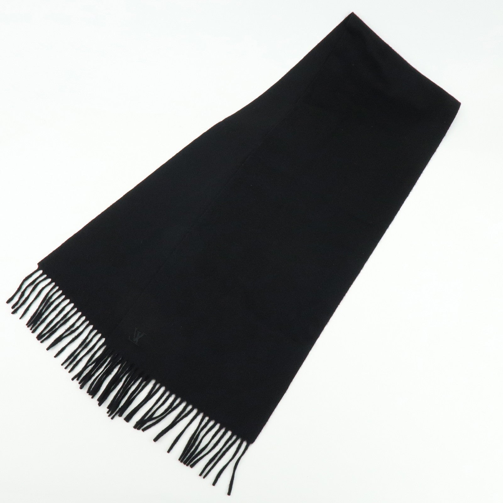 Louis Vuitton Écharpe Jeram Cashmere 100% Scarf Black M75362