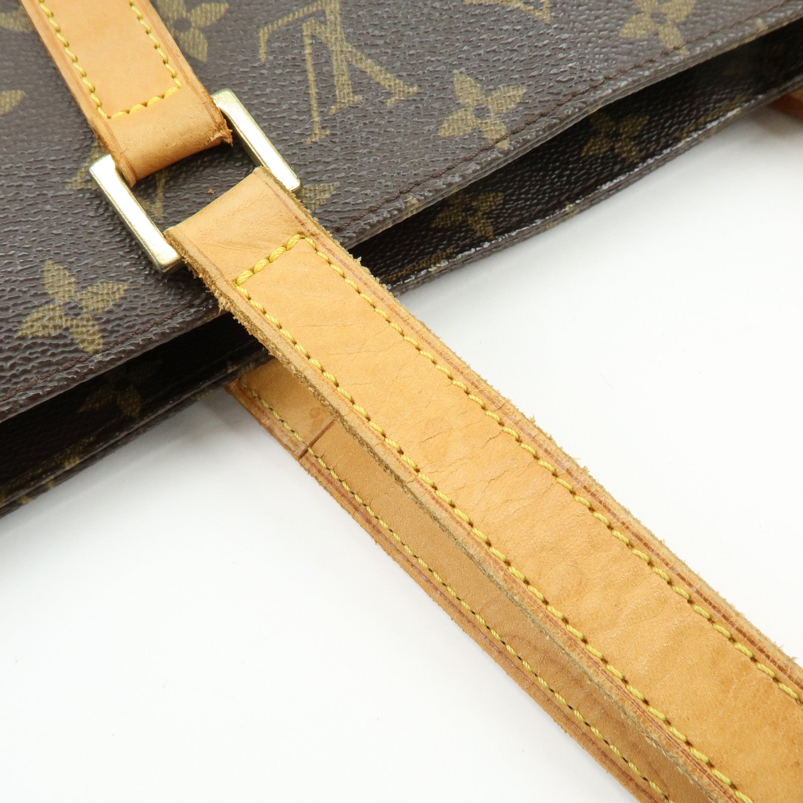 Louis Vuitton Monogram Luco Tote Bag Shoulder Bag Brown M51155