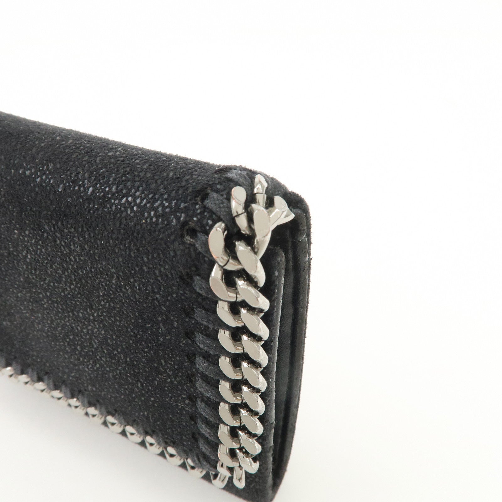 STELLA MCCARTNEY Falabella Imitation Leather Small Flap Wallet