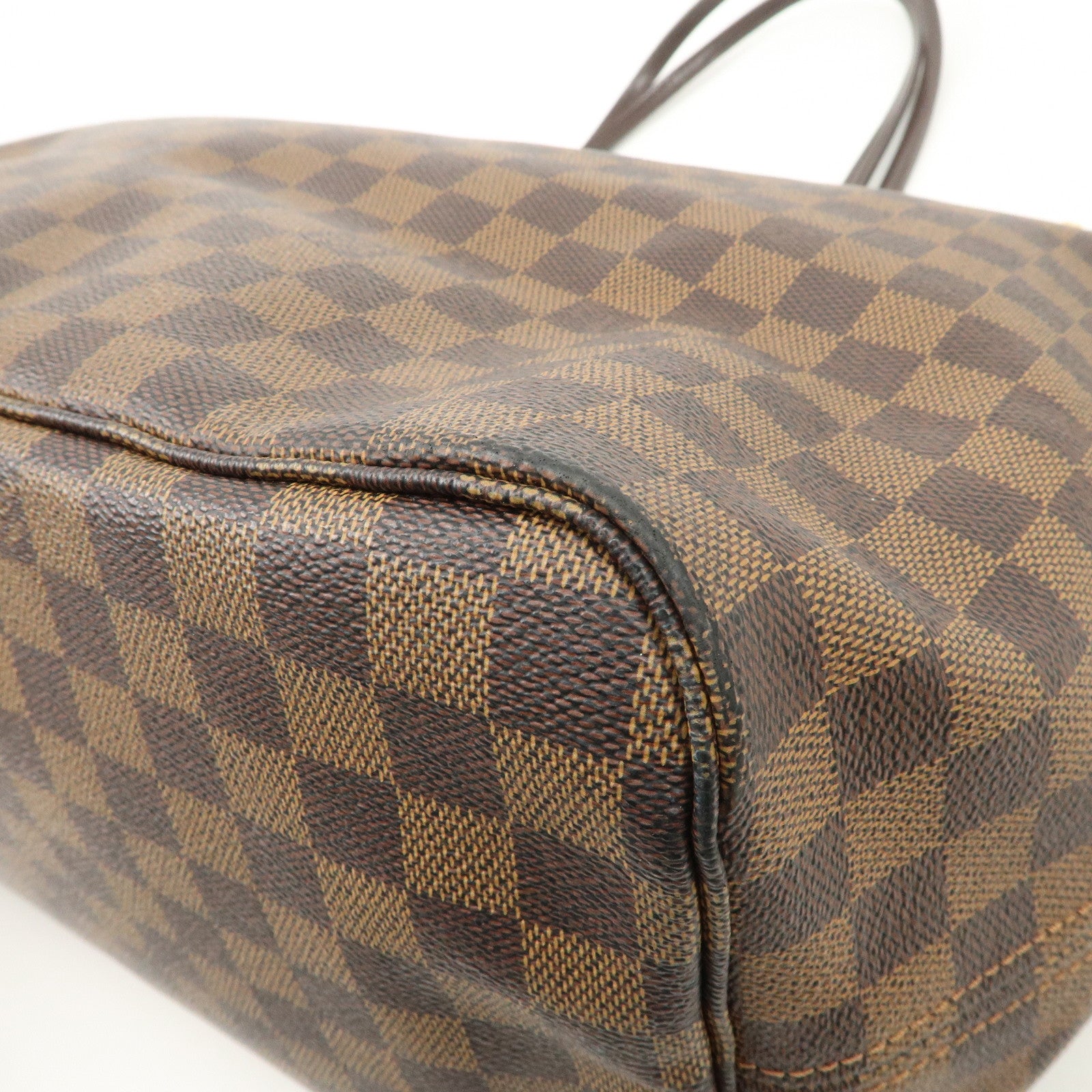 Louis Vuitton Damier Ebene Neverfull GM Tote Bag N51106 Used