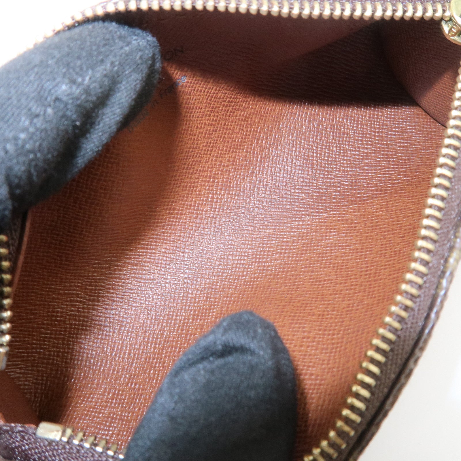 Louis Vuitton Monogram Mini Pouch for Papillon Bag Brown