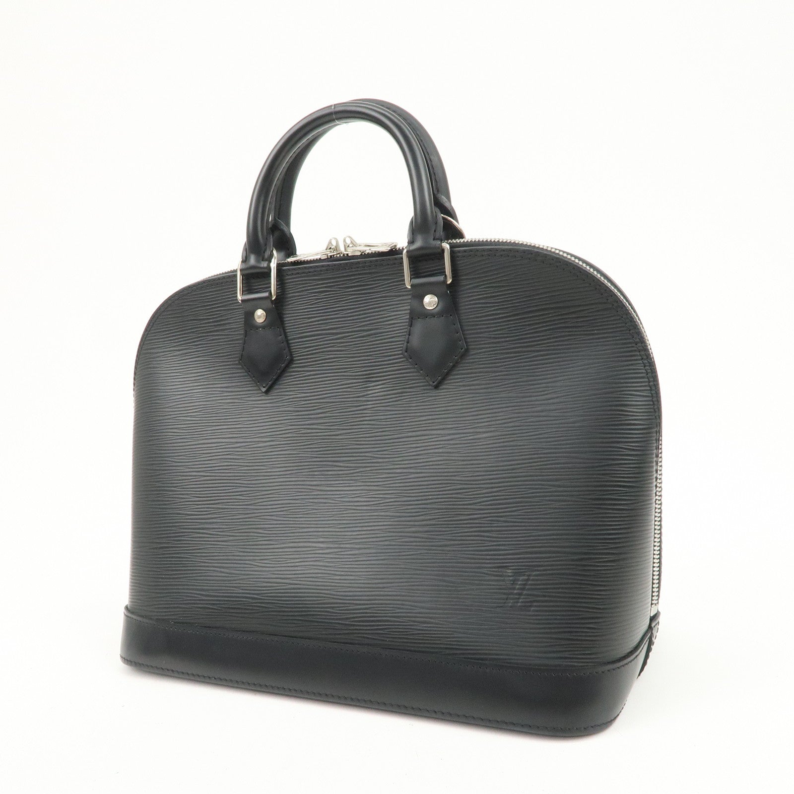 Louis Vuitton Epi Leather Alma PM Hand Bag Noir Black M52802