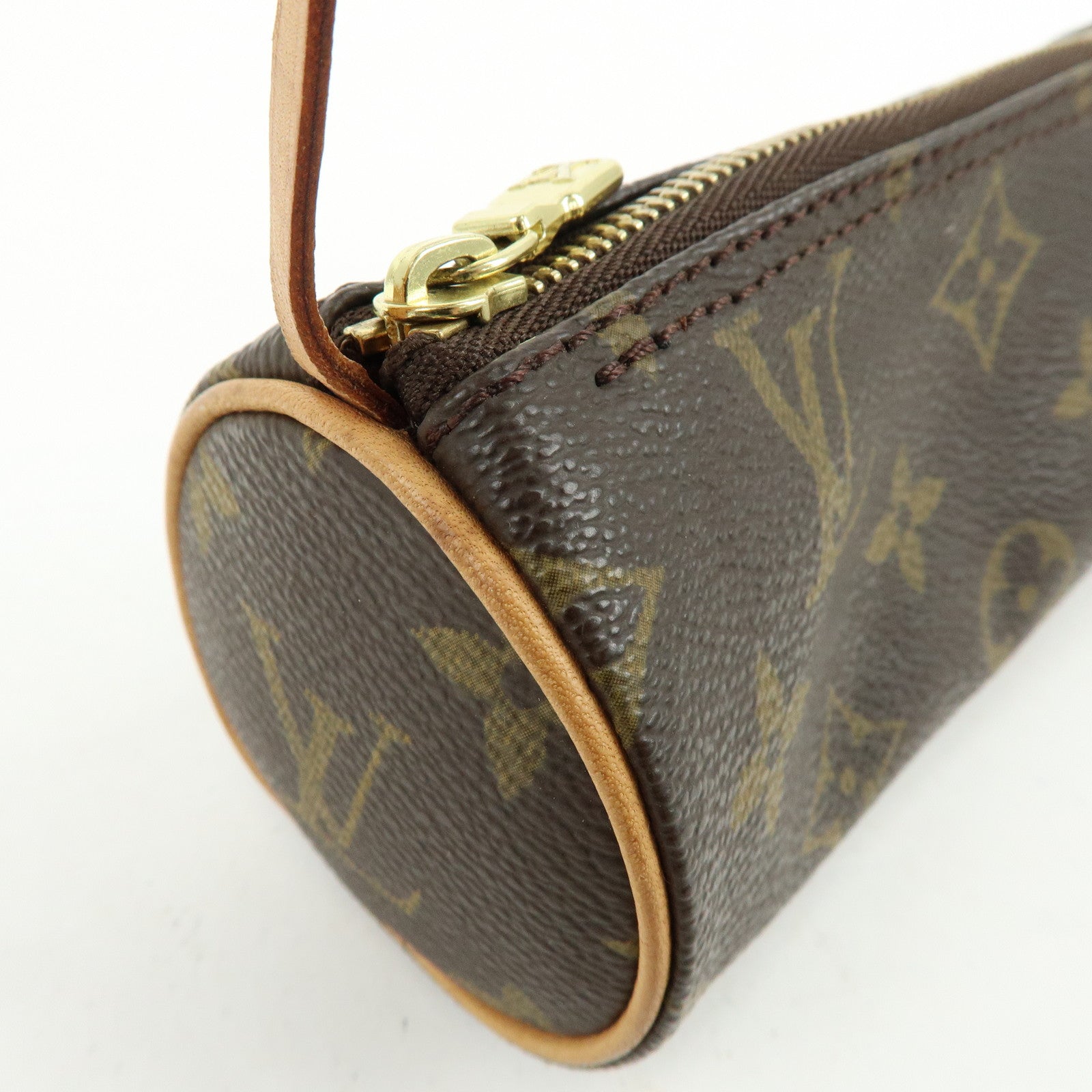 Louis Vuitton Monogram Mini Pouch for Papillon Bag Brown